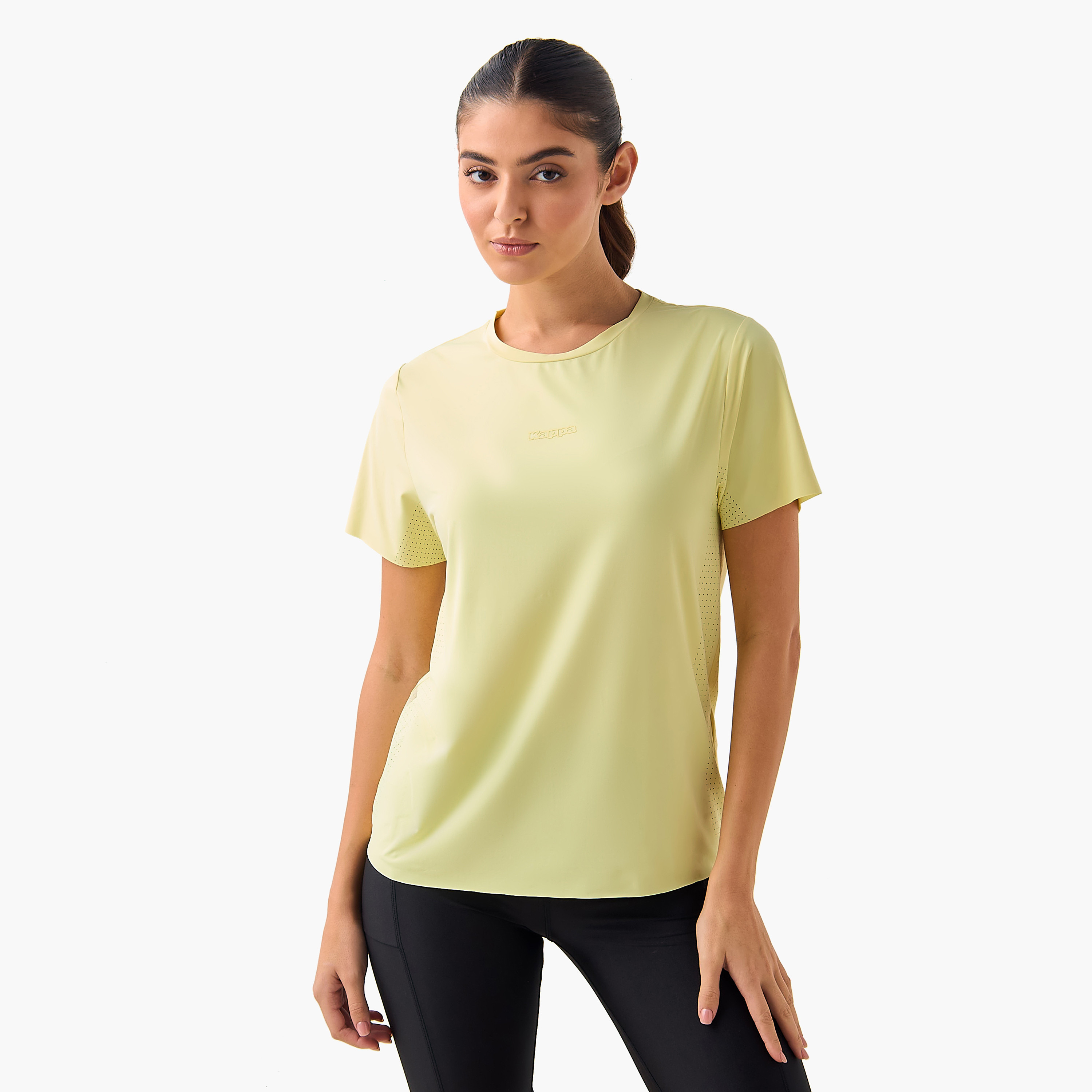 تيشيرت رياضي مثقب لايت للنساء من كابا-women-clothing-tshirts-image-5