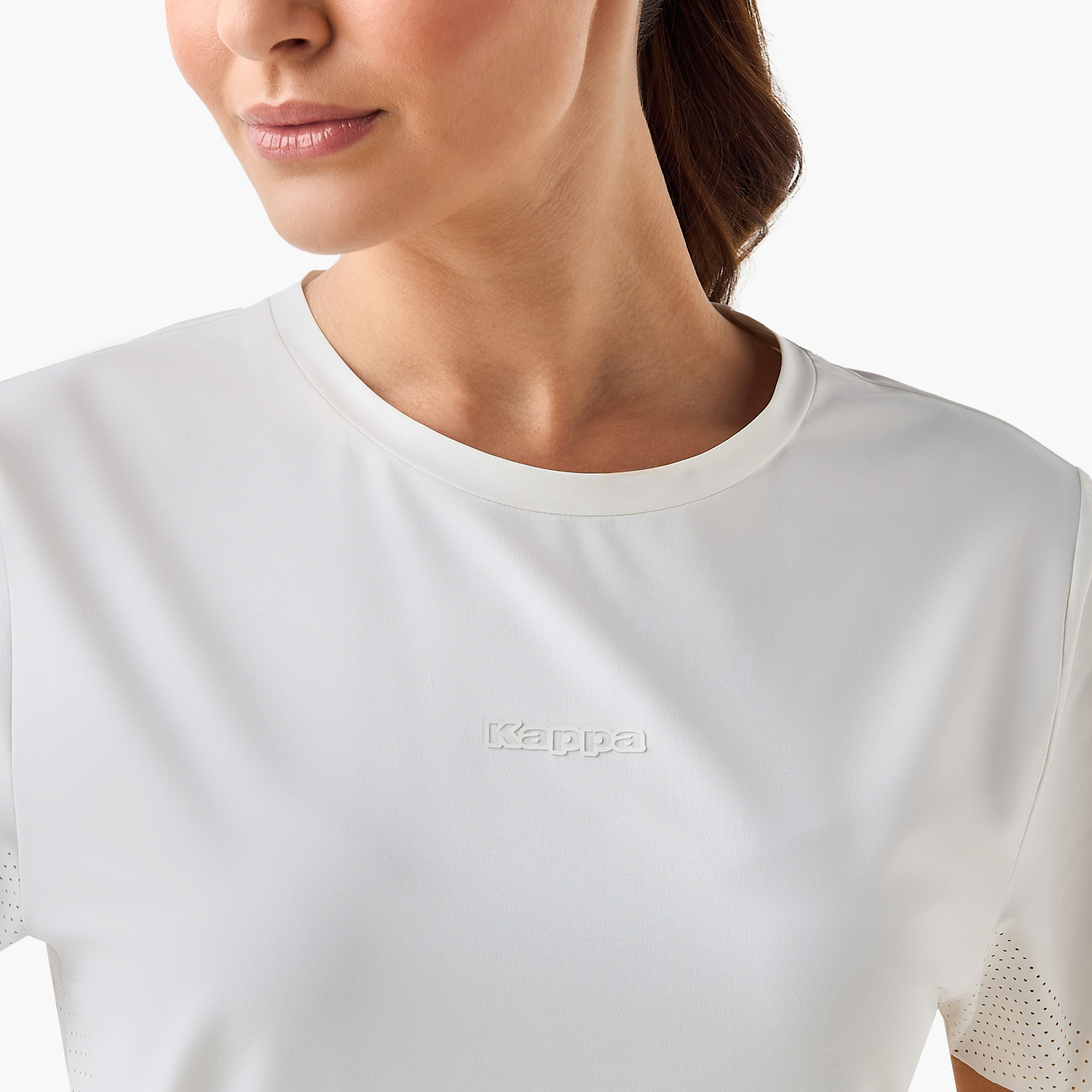 Kappa Women Lite Performance Perforated T-shirt-women-clothing-tshirts-image-7
