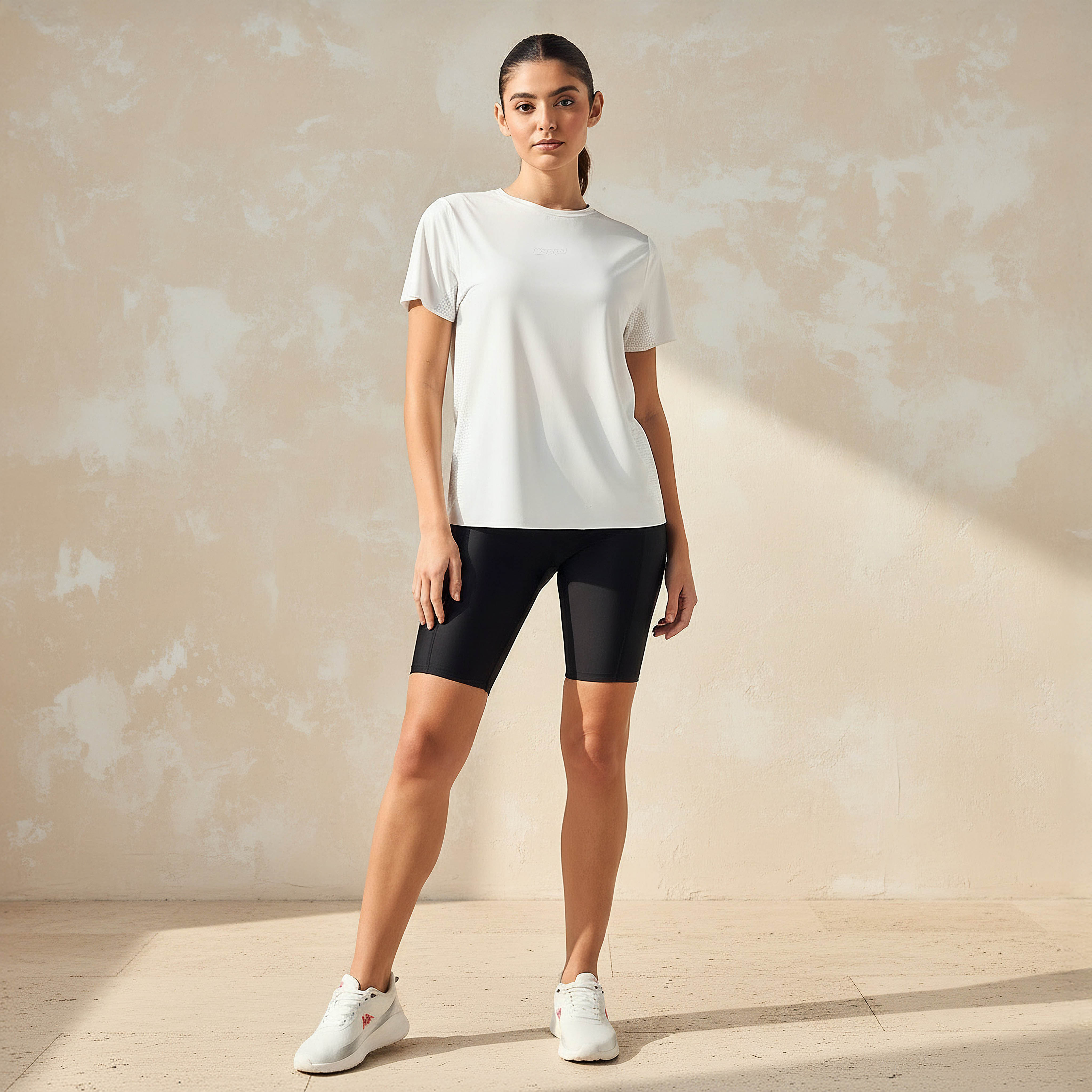 Kappa Women Lite Performance Perforated T-shirt-women-clothing-tshirts-image-2