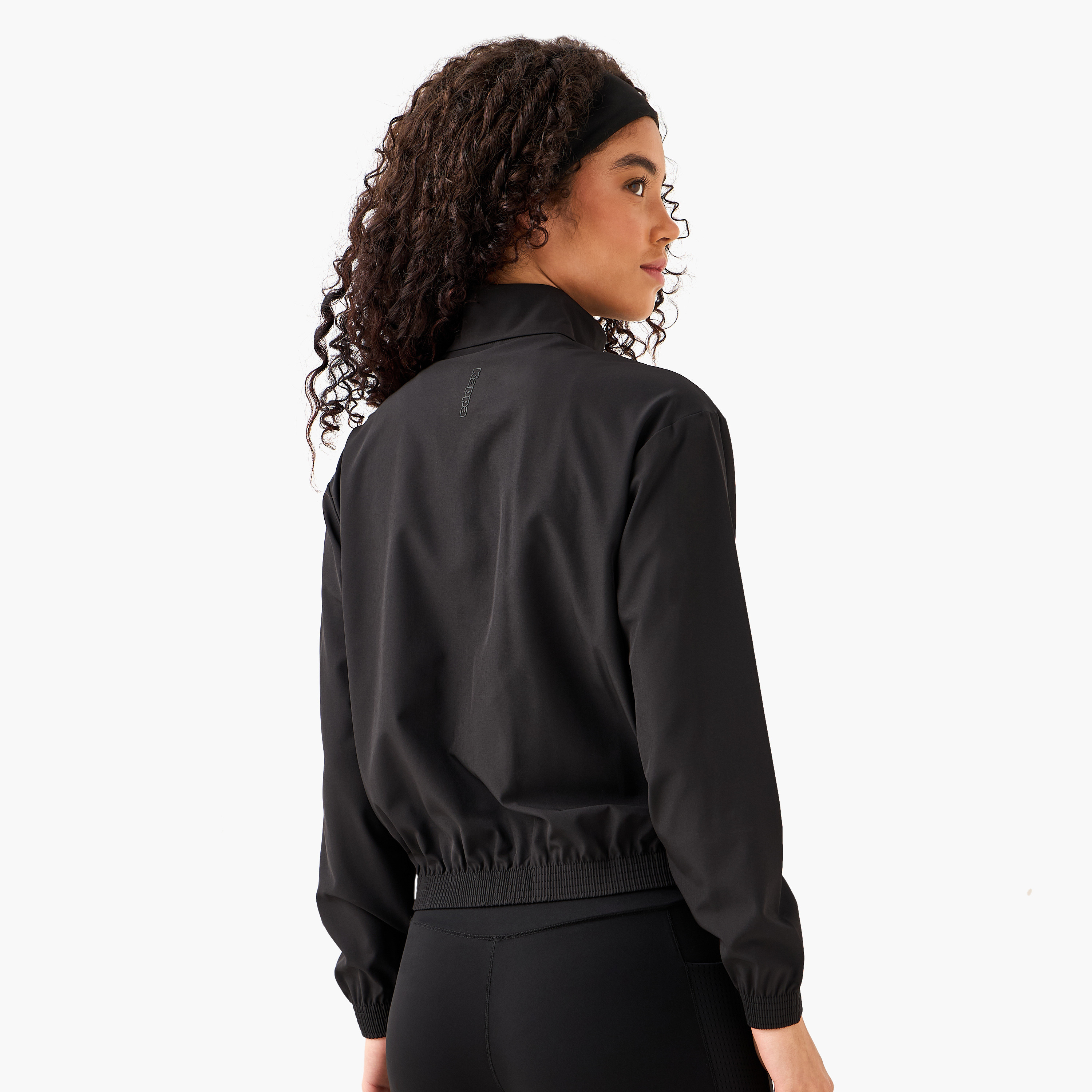 جاكيت بسحاب كامل مطاطي باتجاهين للنساء من كابا-women-clothing-coordsets-image-3
