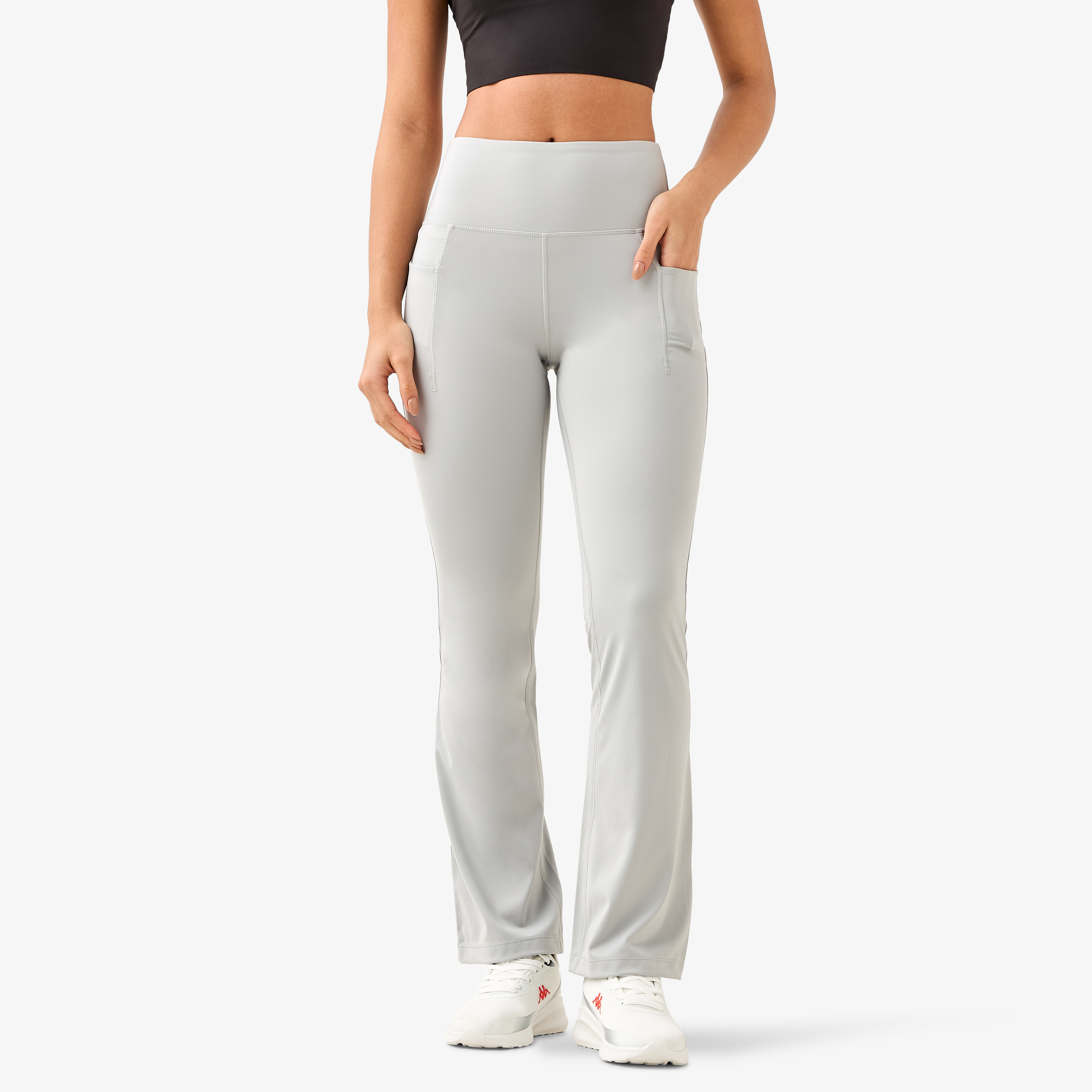 Kappa Women Fit and Flare 2 Way Stretch Leggings-women-clothing-sportswearandactivewear-bottoms-leggings-image-2