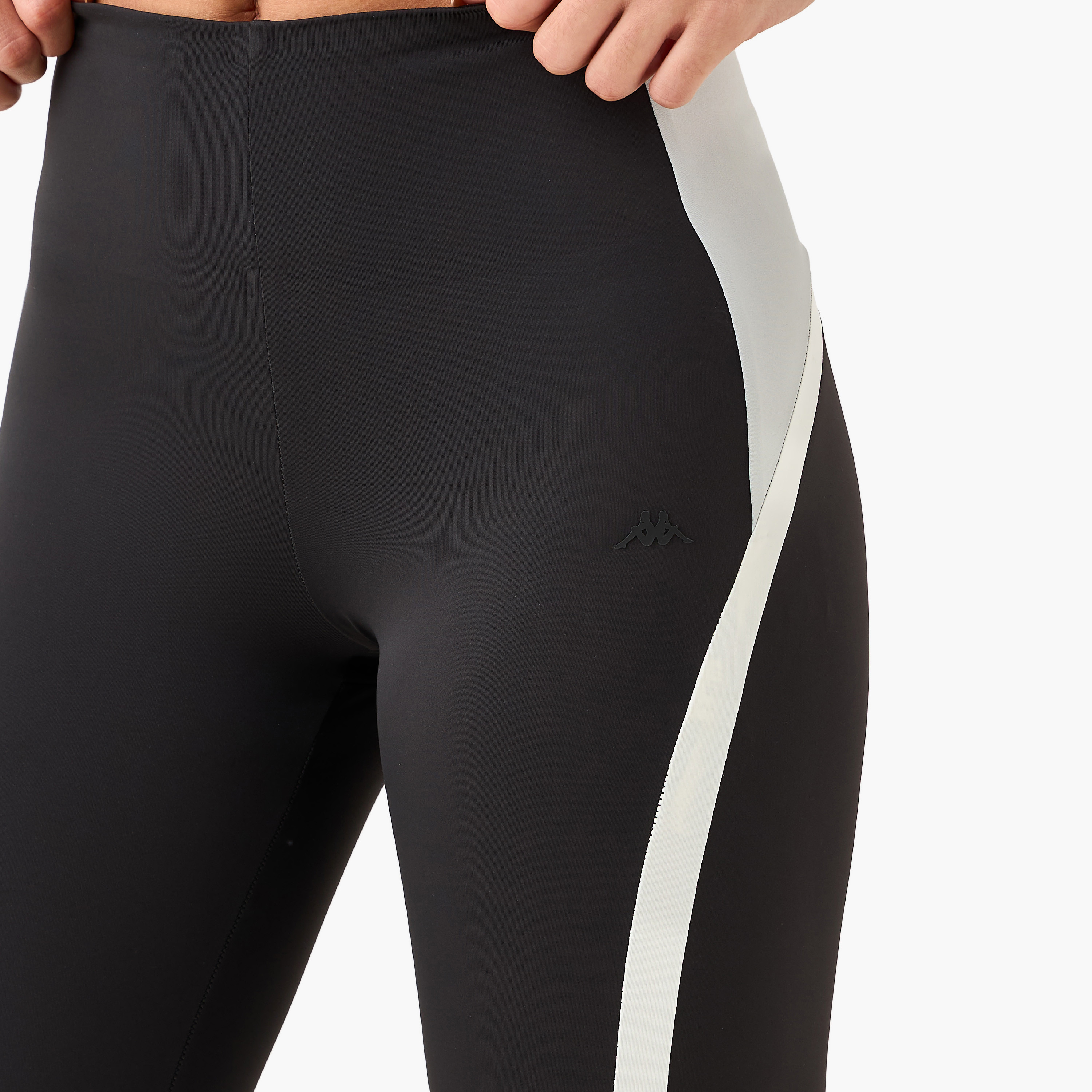 Kappa Women Colourblocked Leggings-sports-women-clothing-activewearleggings-image-5