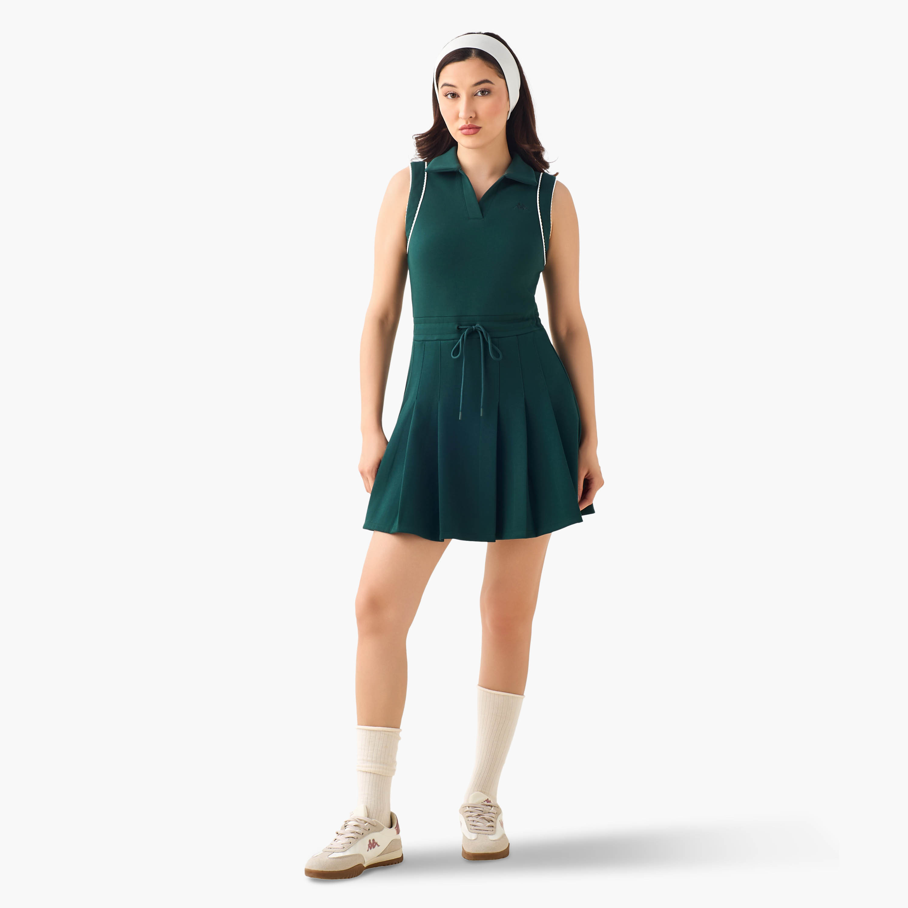 فستان تنس بيكيه للنساء من كابا-women-clothing-tshirts-image-4
