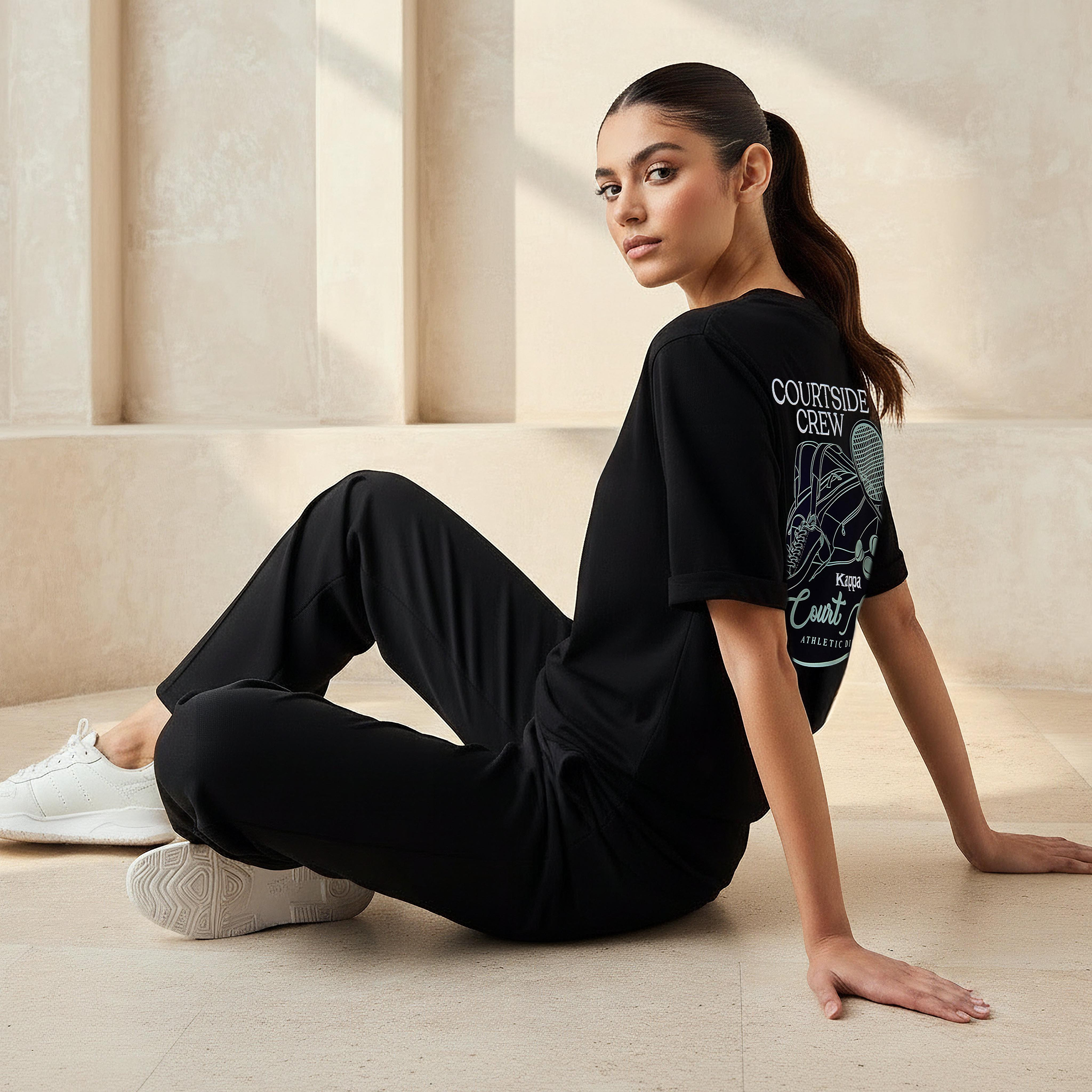 تيشيرت بطبعات جرافيك للنساء من كابا-women-clothing-tshirts-image-6