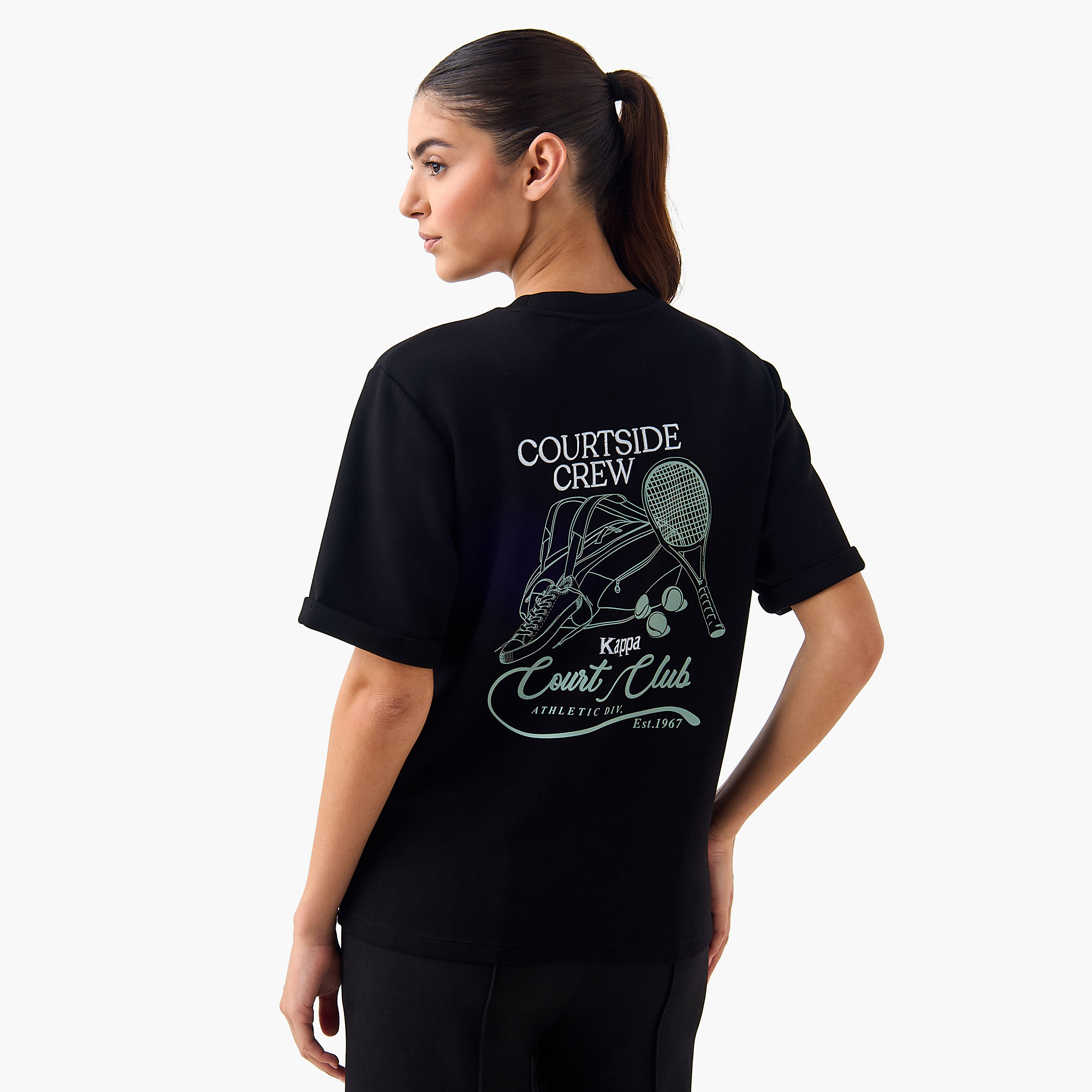 تيشيرت بطبعات جرافيك للنساء من كابا-women-clothing-tshirts-image-5