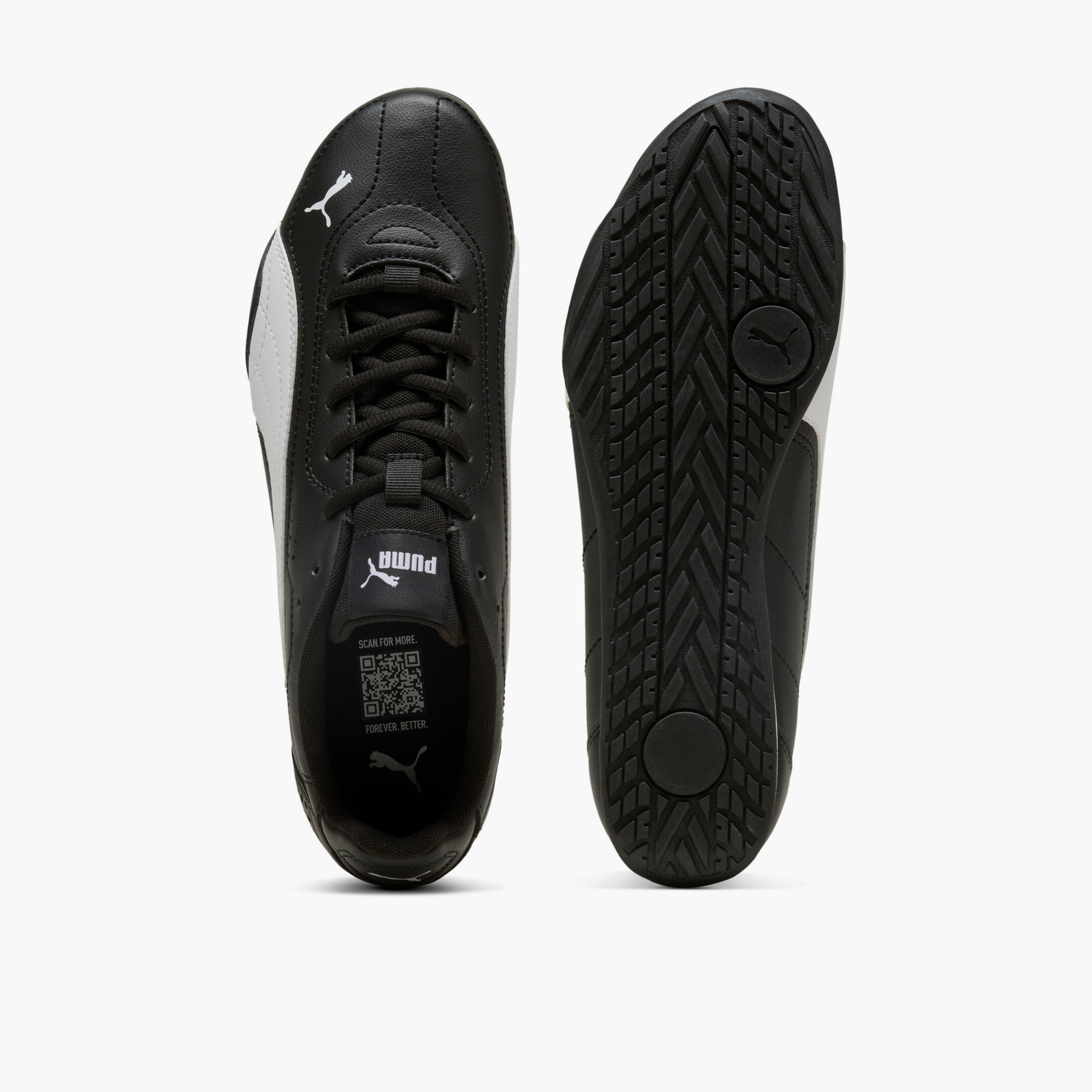 حذاء سنيكرز بطول الكاحل ورباط إغلاق وطبعات شعار كاتش للرجال من بوما-men-shoes-sneakers-image-5