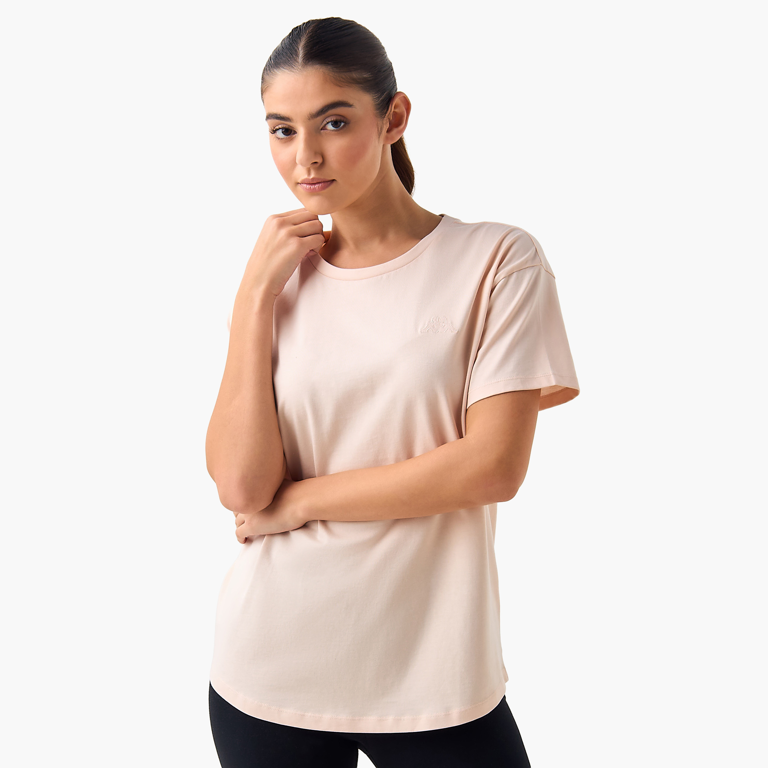 Kappa Women 2-Way Stretch T-shirt-women-clothing-tshirts-image-3