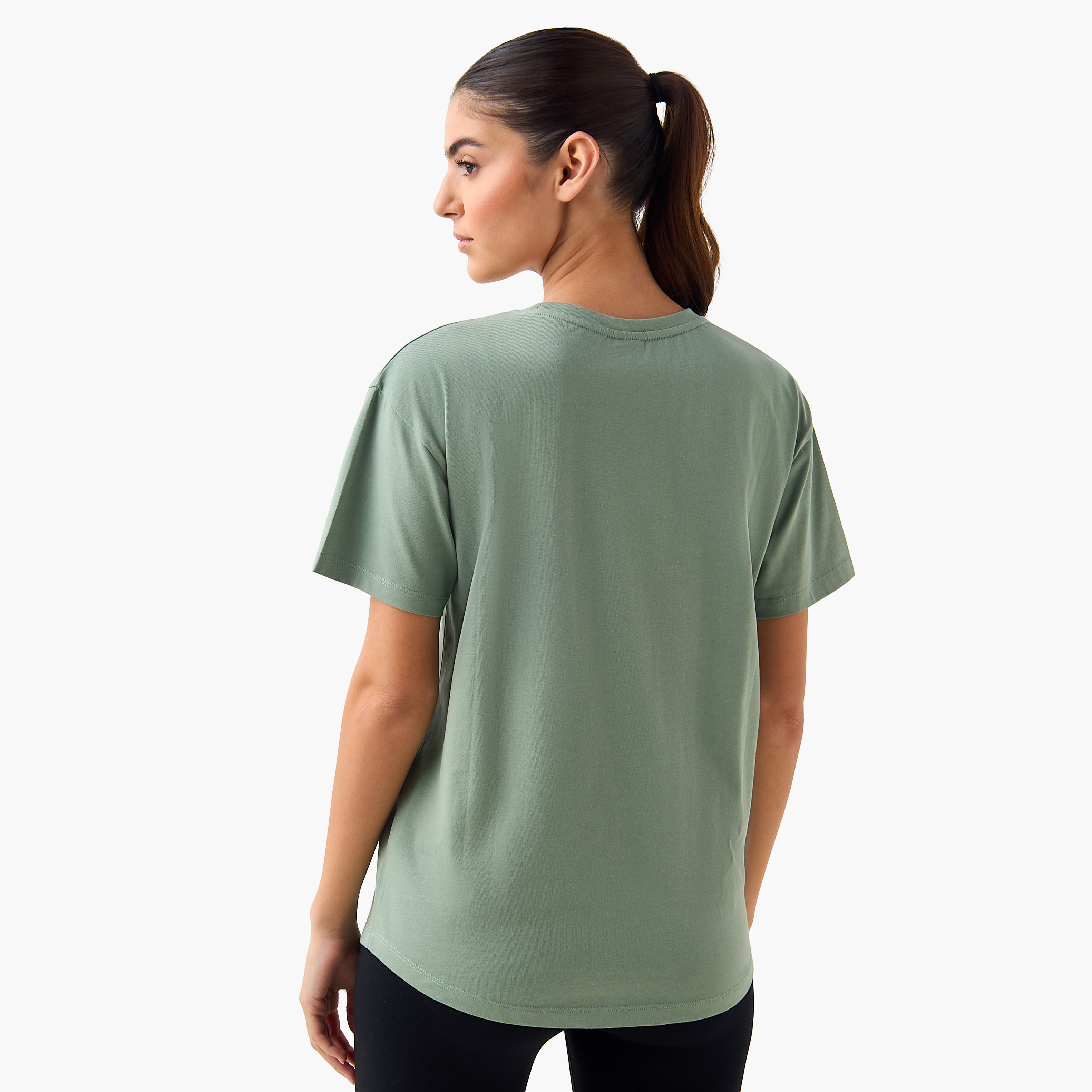 Kappa Women 2-Way Stretch T-shirt-women-clothing-tshirts-image-5