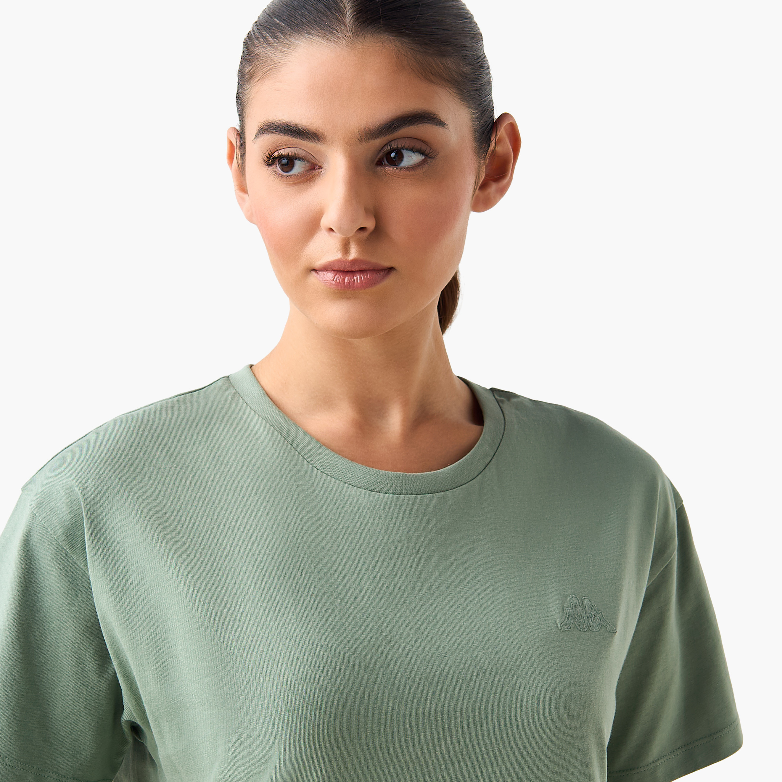 Kappa Women 2-Way Stretch T-shirt-women-clothing-tshirts-image-6