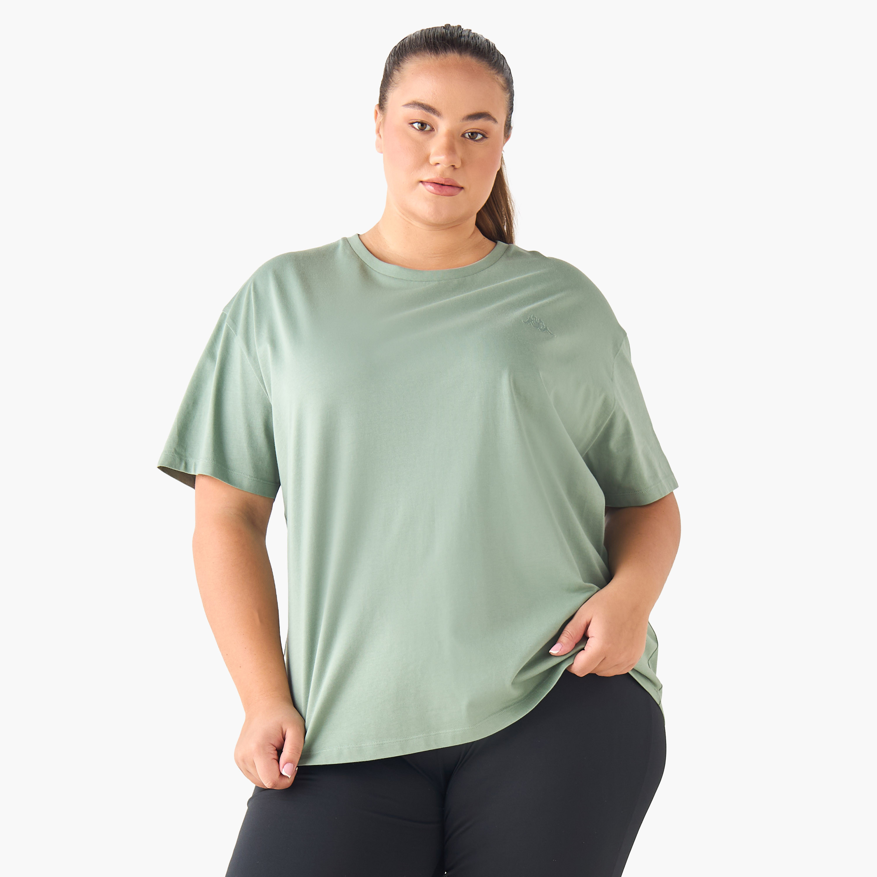 Kappa Women 2-Way Stretch T-shirt-women-clothing-tshirts-image-2