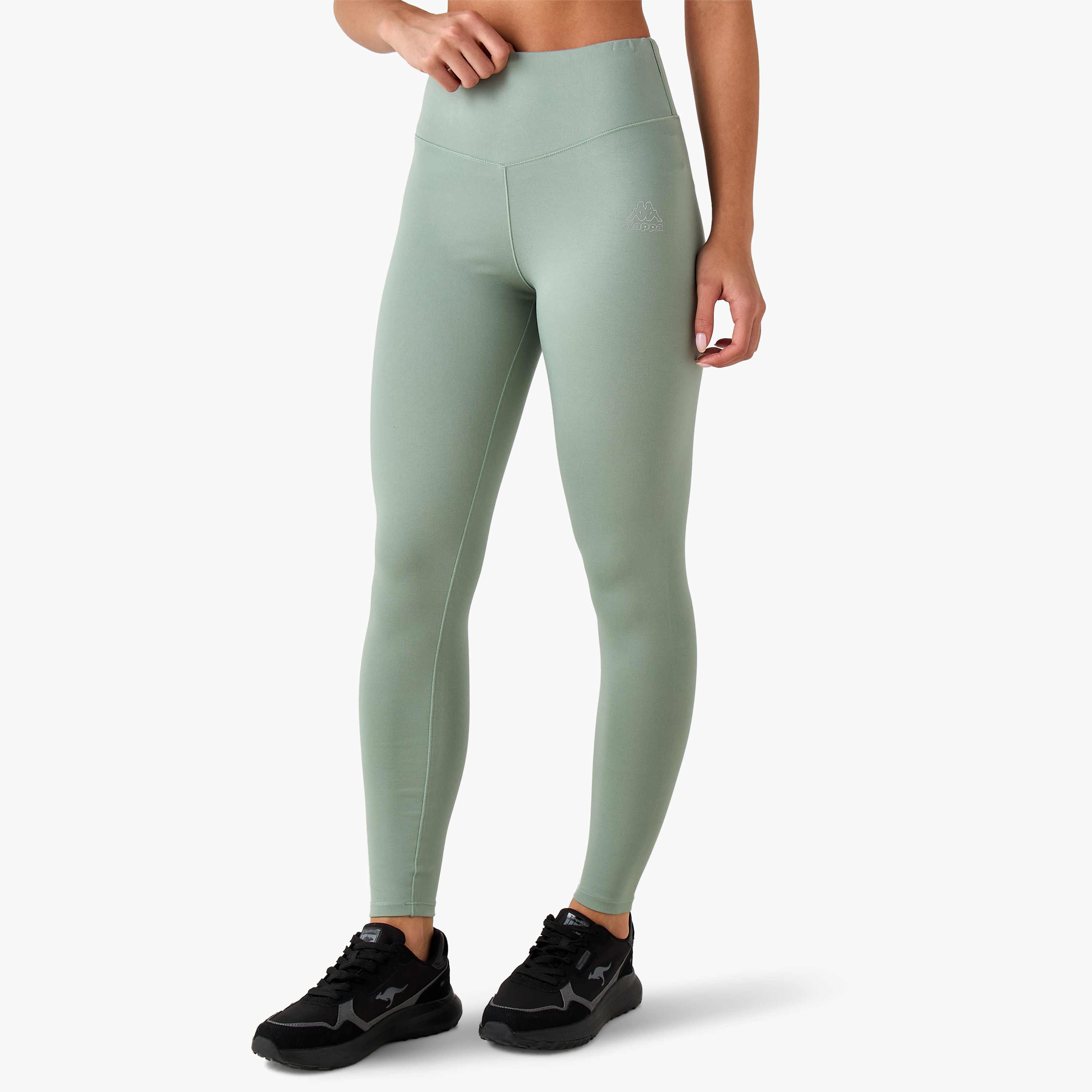 Kappa Women High-Waist Performance Leggings-sports-women-clothing-activewearleggings-image-2
