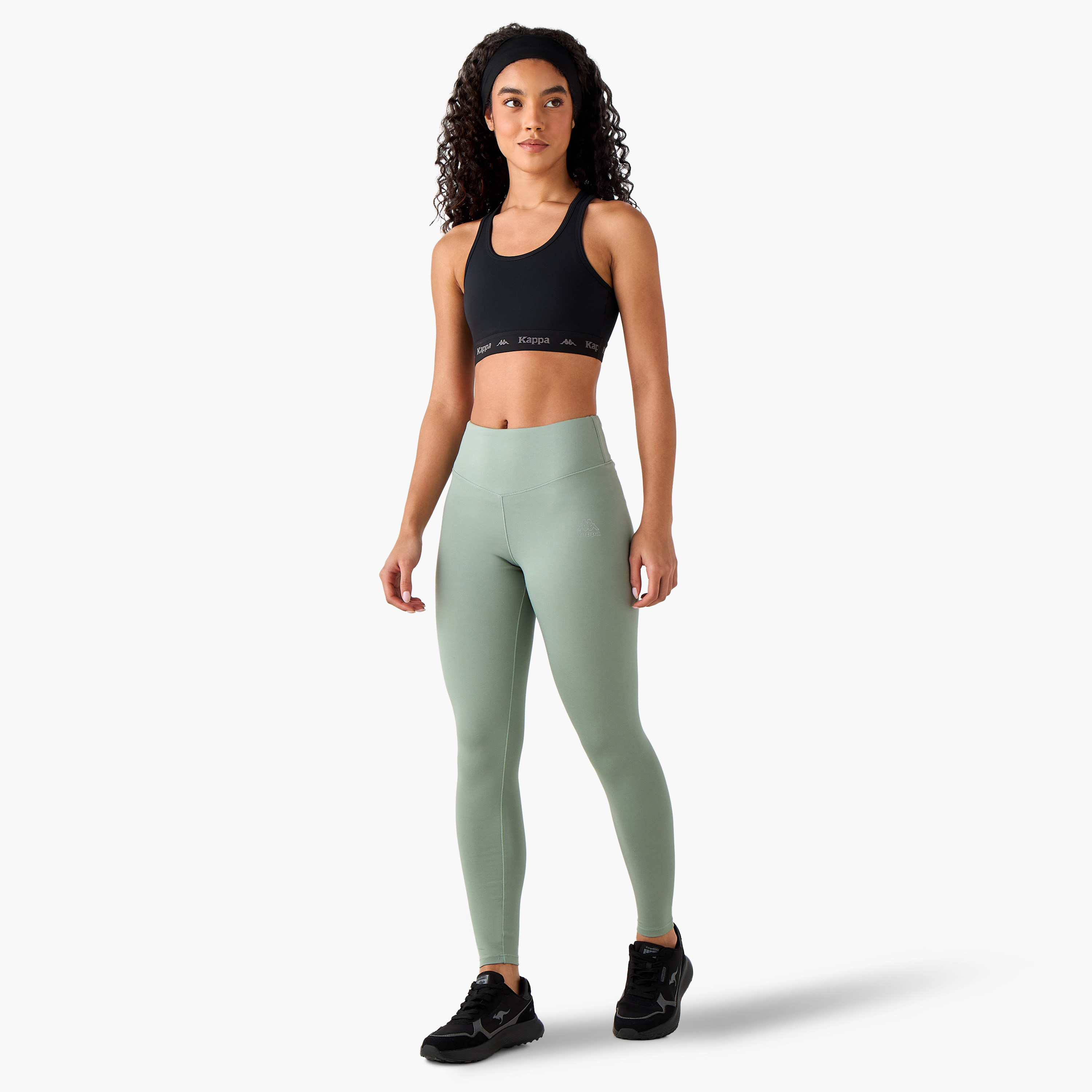 Kappa Women High-Waist Performance Leggings-sports-women-clothing-activewearleggings-image-3