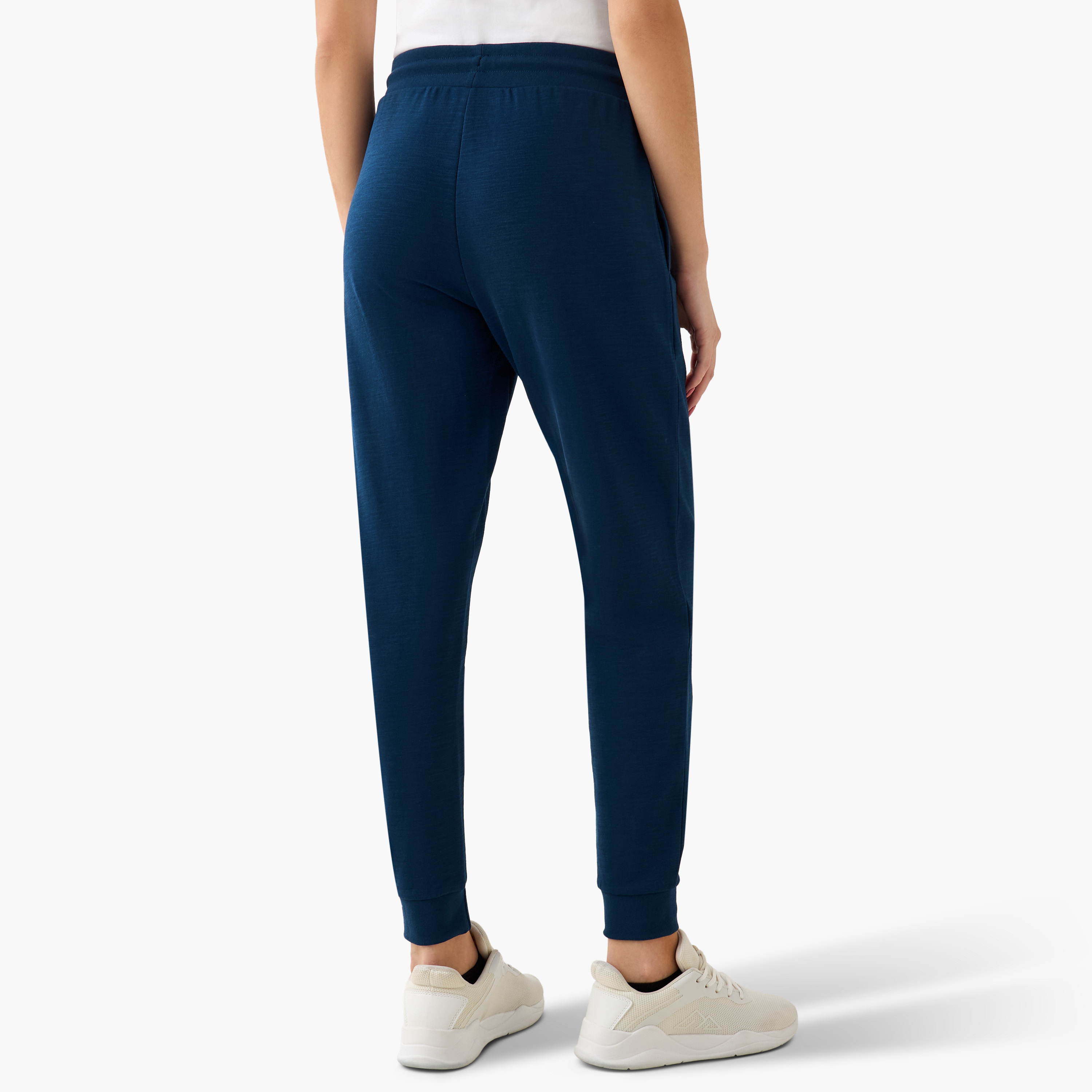 Kappa Women Drawstring Waist Joggers-women-clothing-bottoms-joggers-image-4