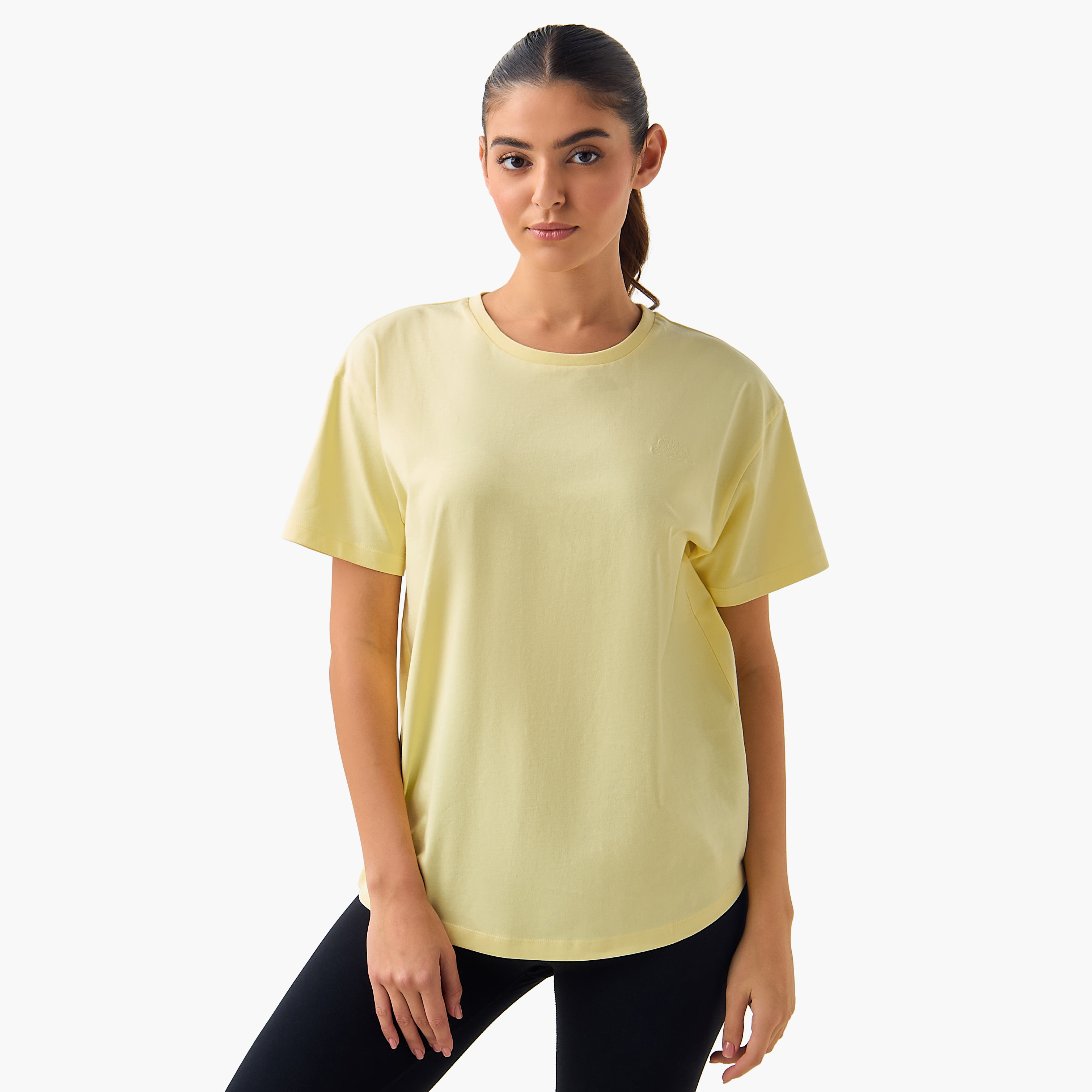 Kappa Women Logo Embroidered T-shirt-women-clothing-tshirts-image-4