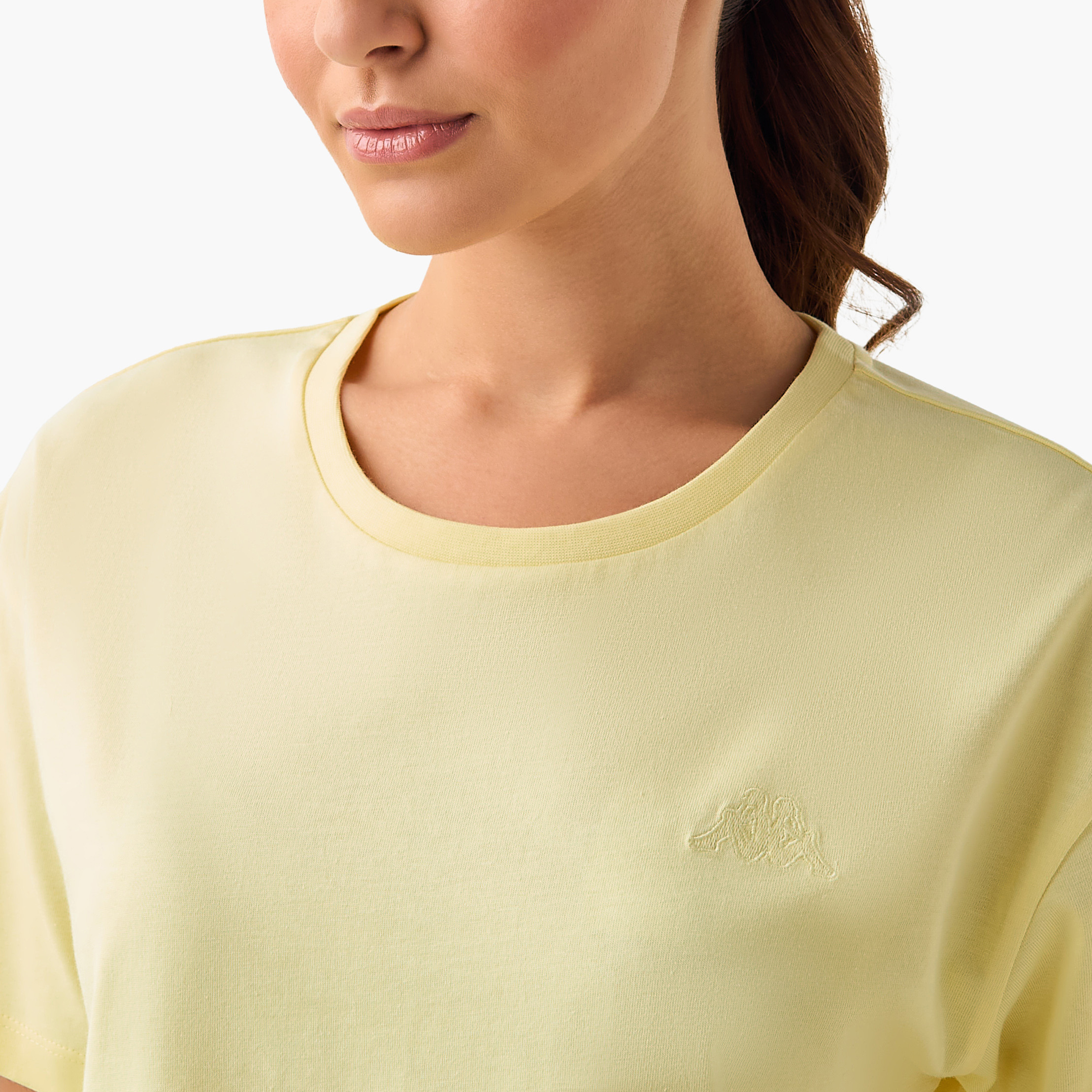 Kappa Women Logo Embroidered T-shirt-women-clothing-tshirts-image-7