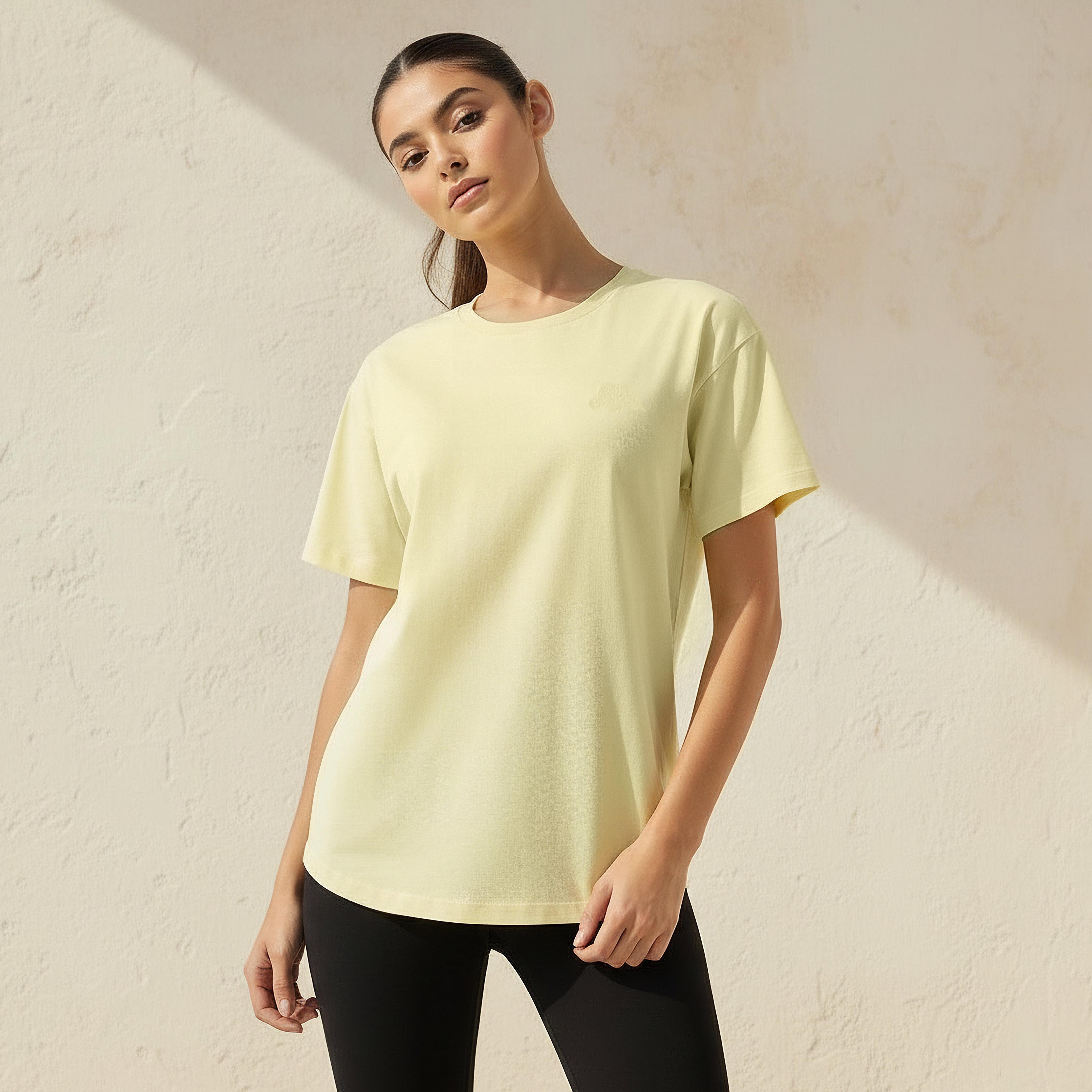 Kappa Women Logo Embroidered T-shirt-women-clothing-tshirts-image-1