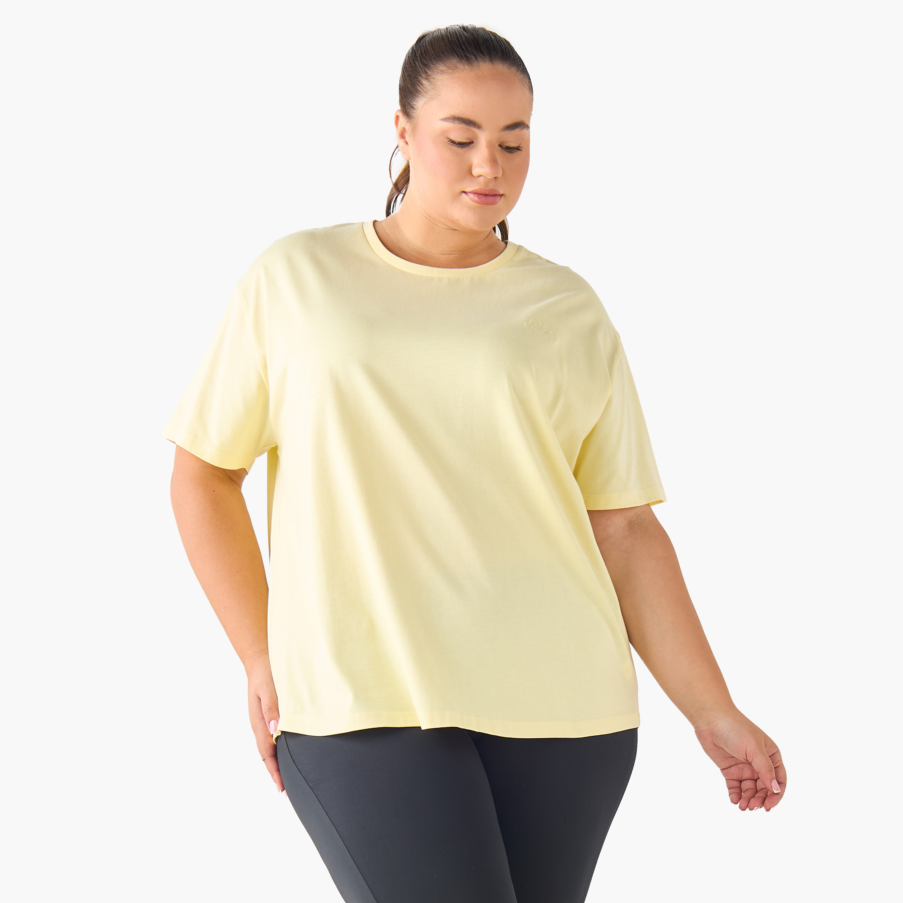 Kappa Women Logo Embroidered T-shirt-women-clothing-tshirts-image-2