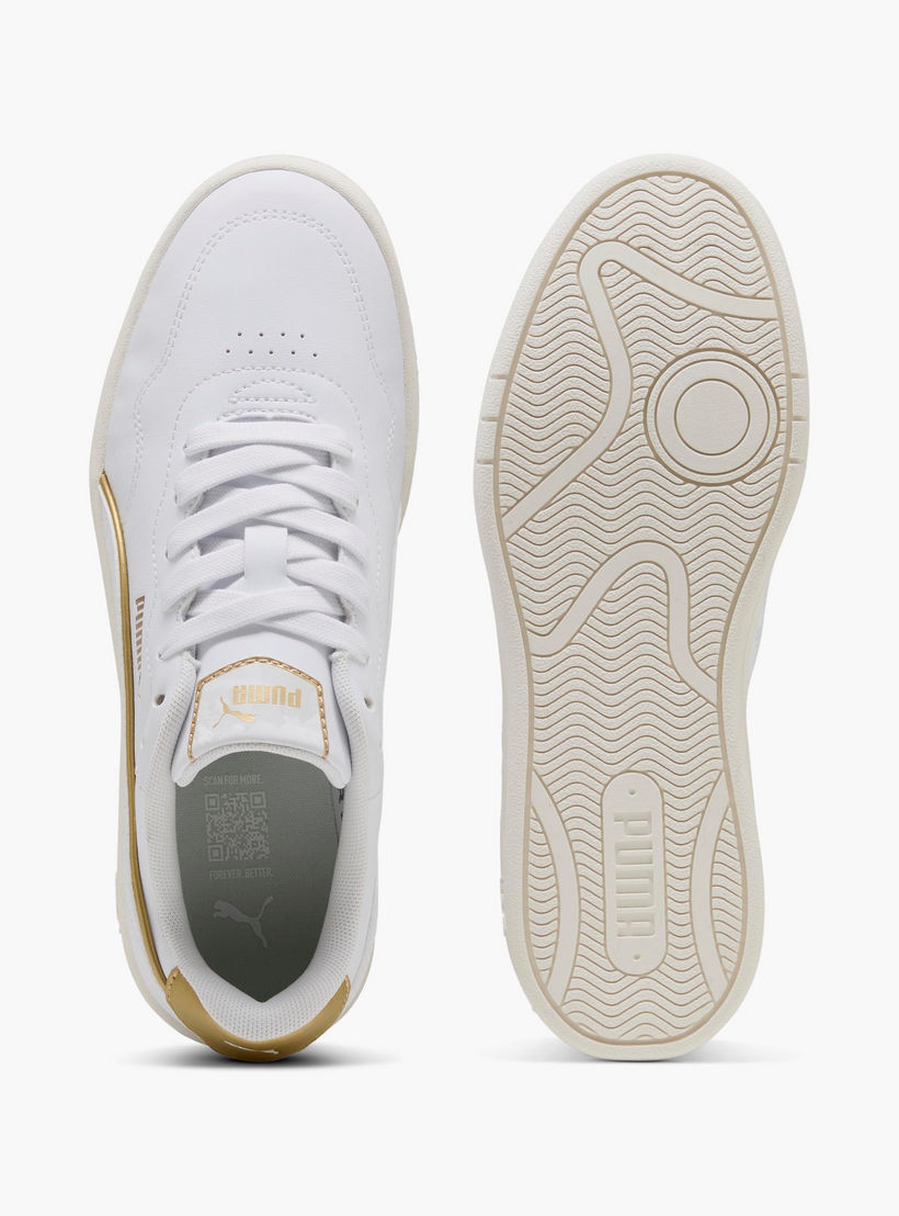 Puma Women's Court Lally DayINight Sneakers with Lace-Up Closure - 40268201-women-shoes-sneakers-image-4