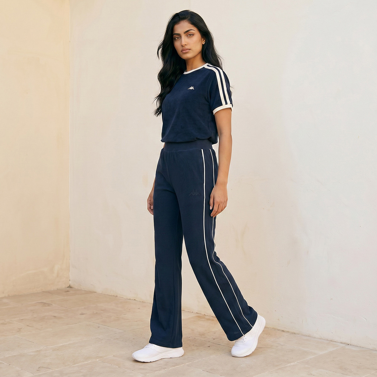 Kappa 2 Way Stretch Ribbed Wide Leg Pants-women-clothing-bottoms-joggers-image-5