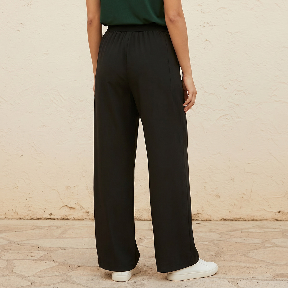 بنطلون مرن واسع الساقين من كابا-women-clothing-bottoms-joggers-image-4