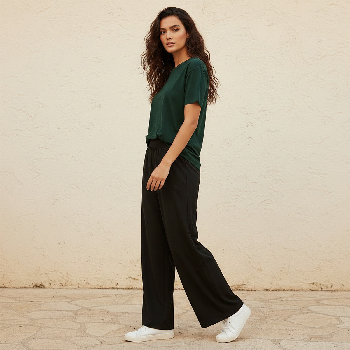Kappa 2 Way Stretch Wide Leg Pants-women-clothing-bottoms-joggers-image-5
