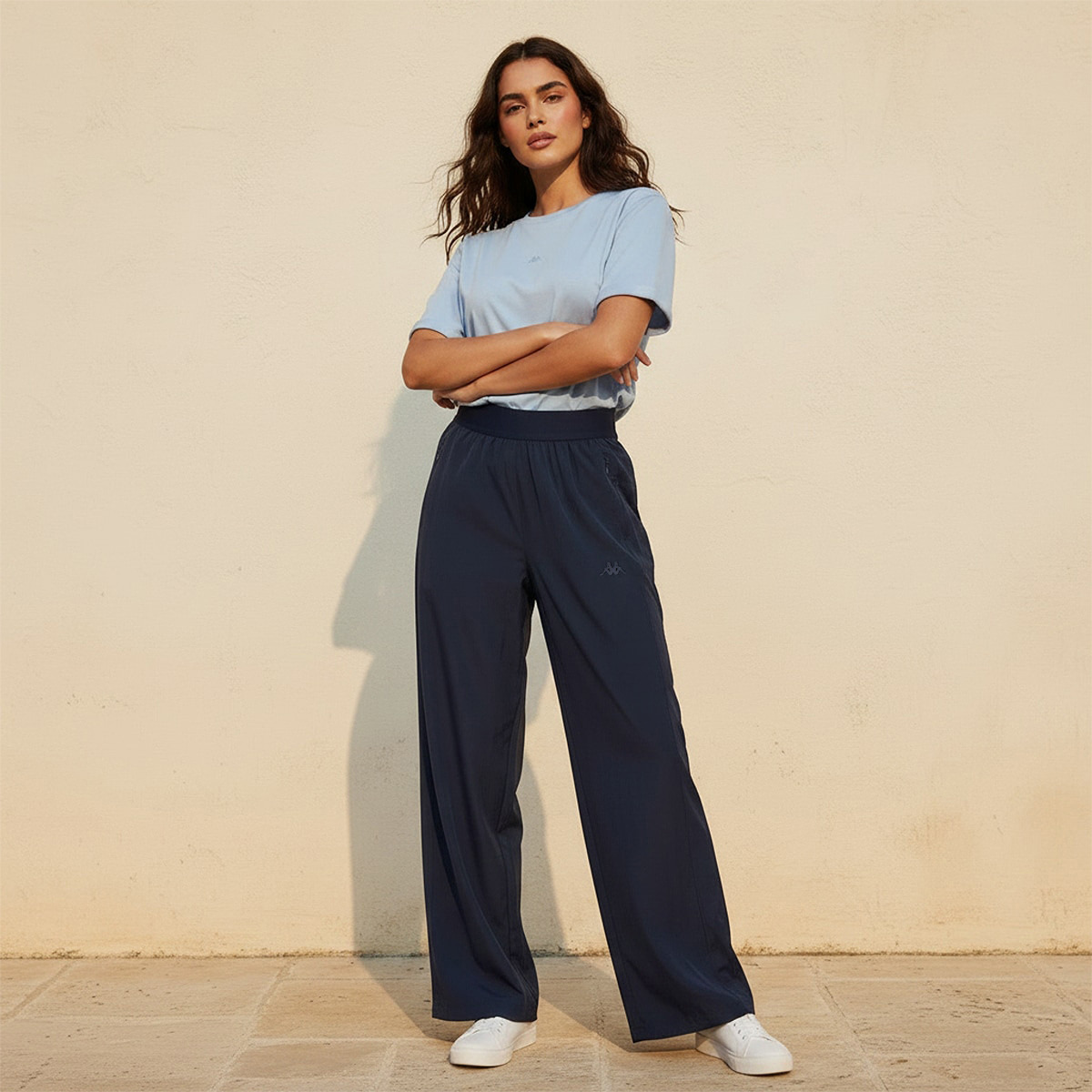 Kappa 2 Way Stretch Wide Leg Pants-women-clothing-bottoms-joggers-image-3