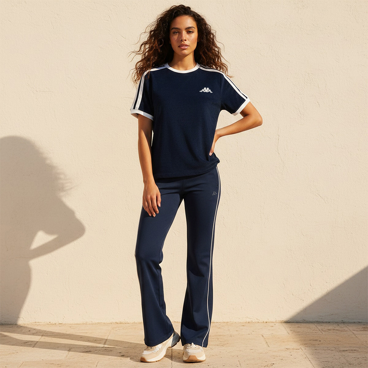 Kappa Logo Embroidered T-shirt-sports-women-clothing-tshirtsandvests-image-9