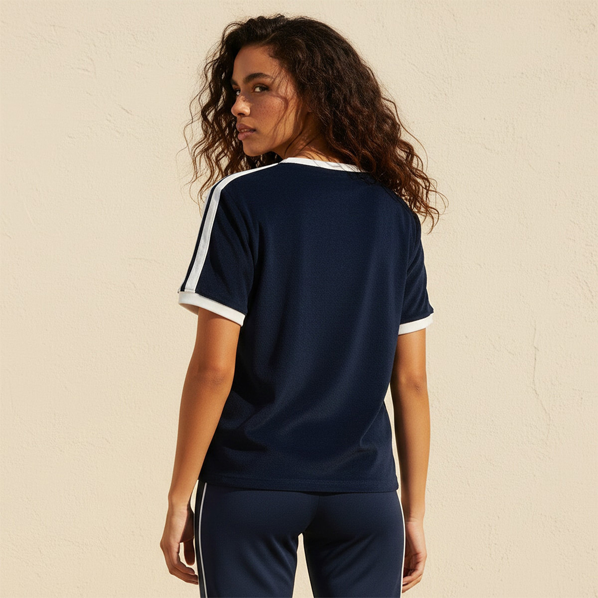 Kappa Logo Embroidered T-shirt-sports-women-clothing-tshirtsandvests-image-10