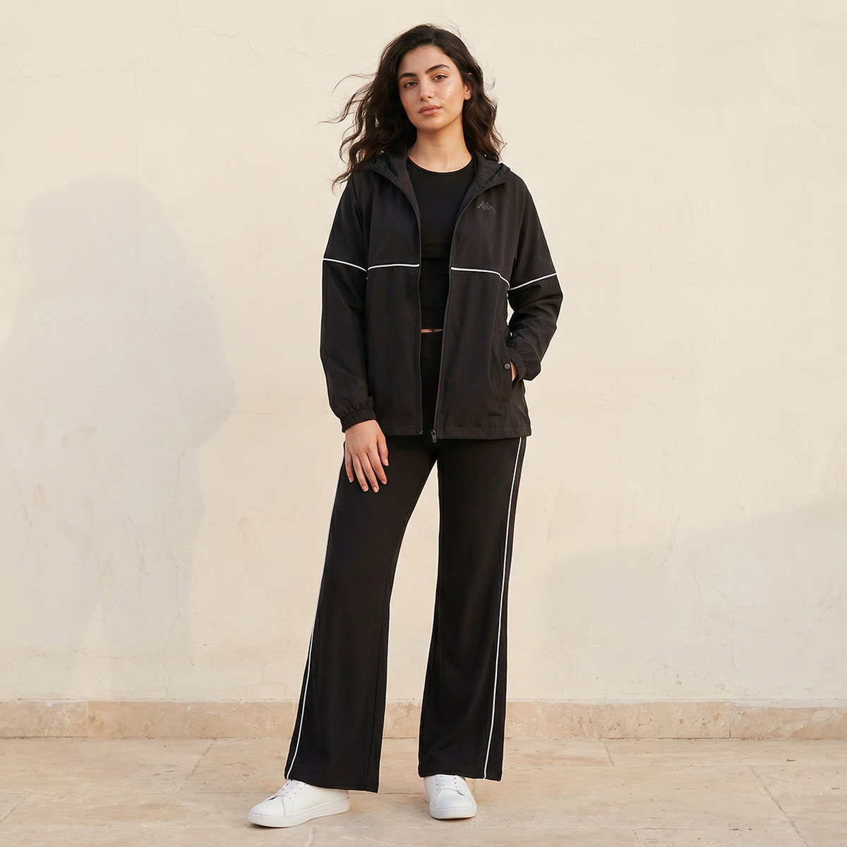 Kappa 2 Way Stretch Zip Through Jacket-sports-women-clothing-coatsandjackets-jackets-image-3
