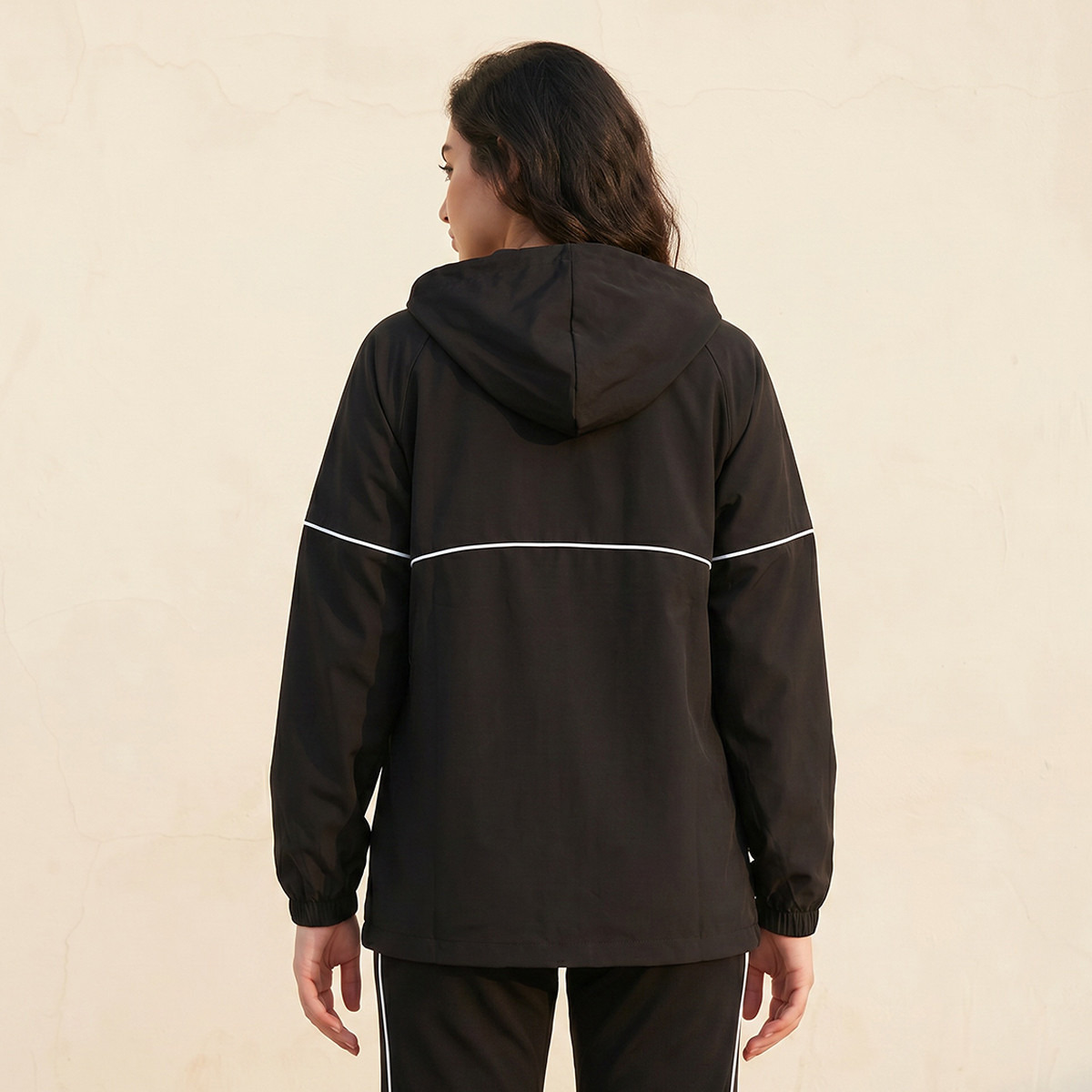 Kappa 2 Way Stretch Zip Through Jacket-sports-women-clothing-coatsandjackets-jackets-image-4