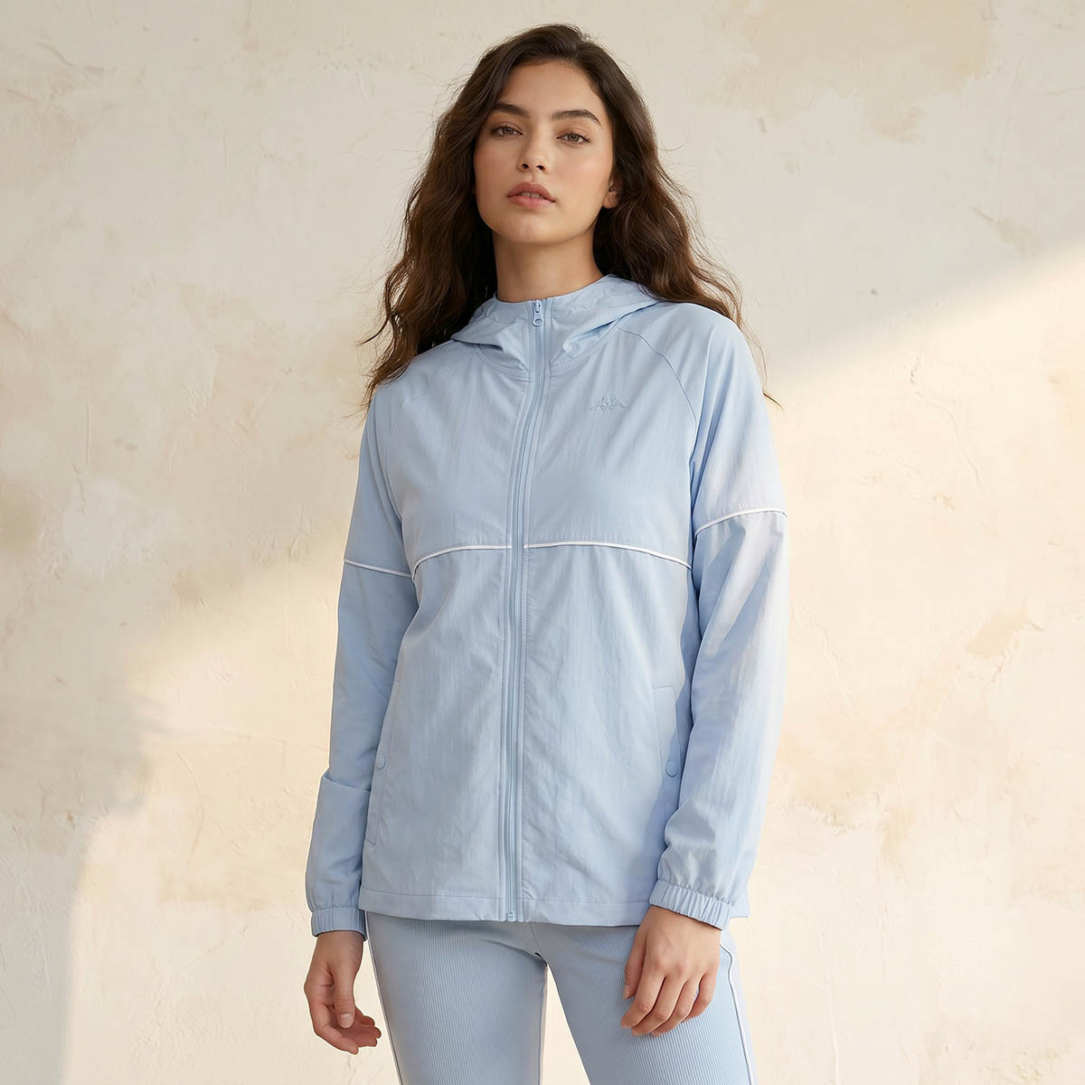 Kappa 2 Way Stretch Zip Through Jacket-sports-women-clothing-coatsandjackets-jackets-image-1