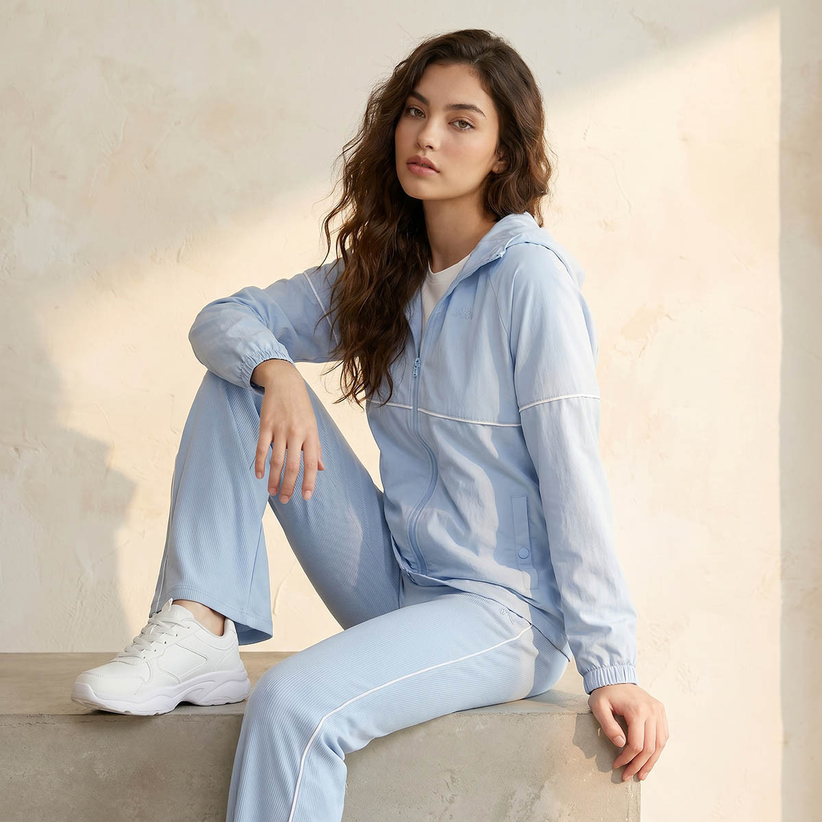 Kappa 2 Way Stretch Zip Through Jacket-sports-women-clothing-coatsandjackets-jackets-image-5