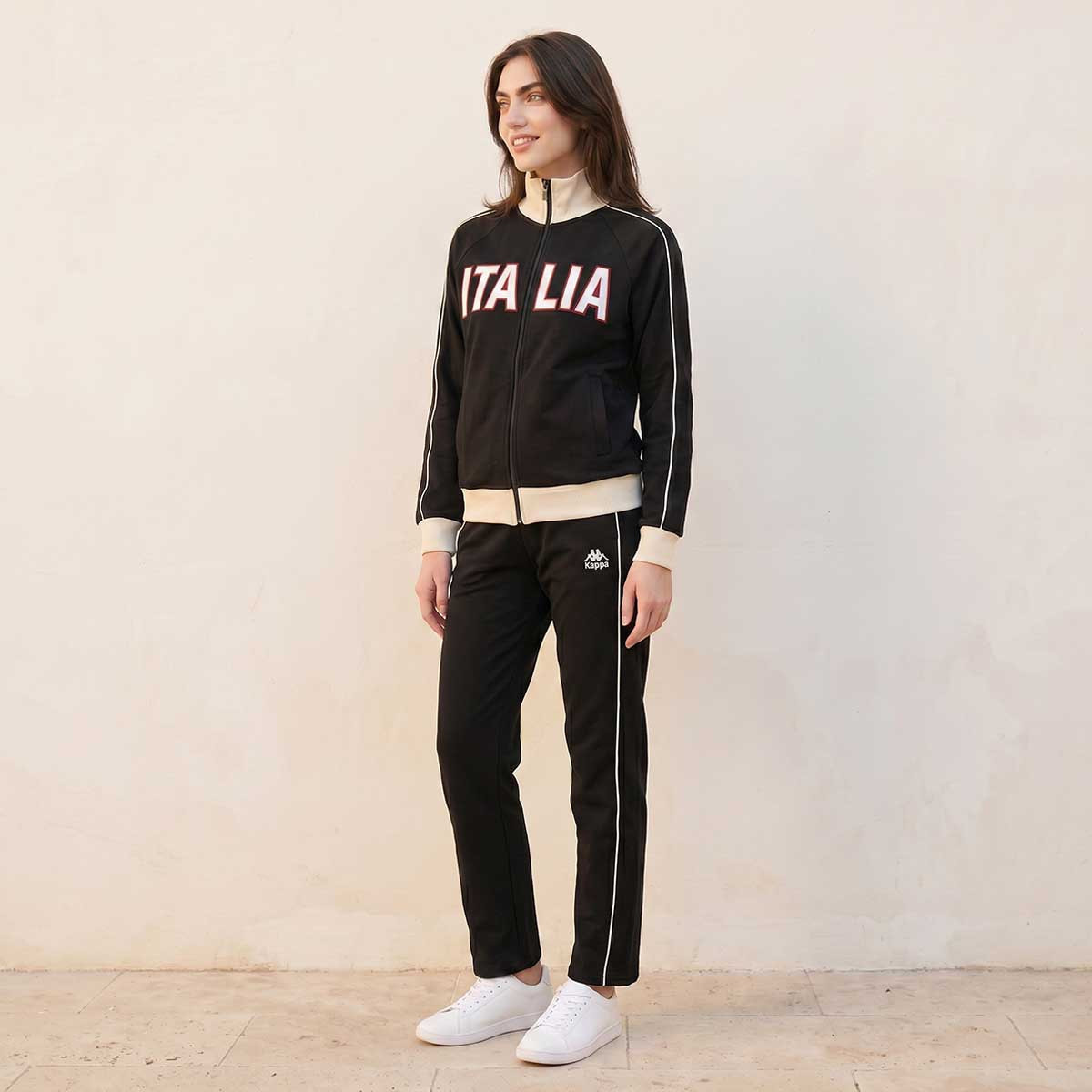 Kappa Zip Through Embroidered Jacket-sports-women-clothing-coatsandjackets-jackets-image-5
