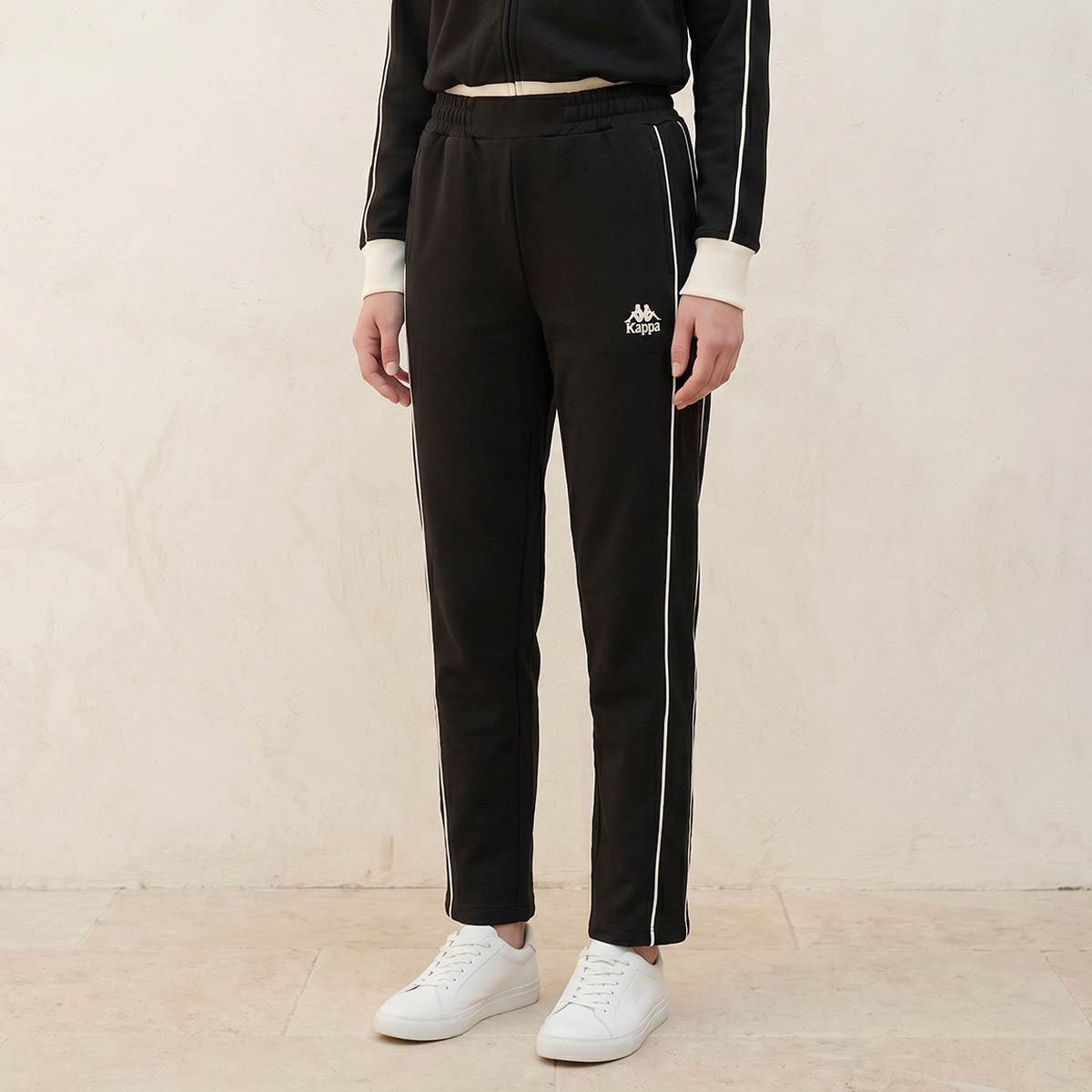 Kappa Elasticated Waist Track Pants-women-clothing-bottoms-joggers-image-1