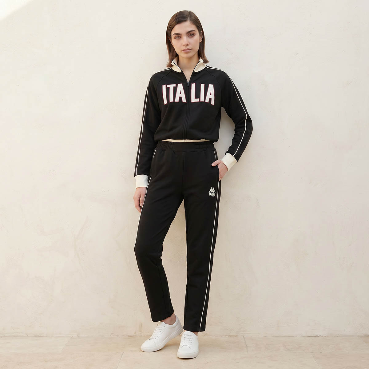 Kappa Elasticated Waist Track Pants-women-clothing-bottoms-joggers-image-3