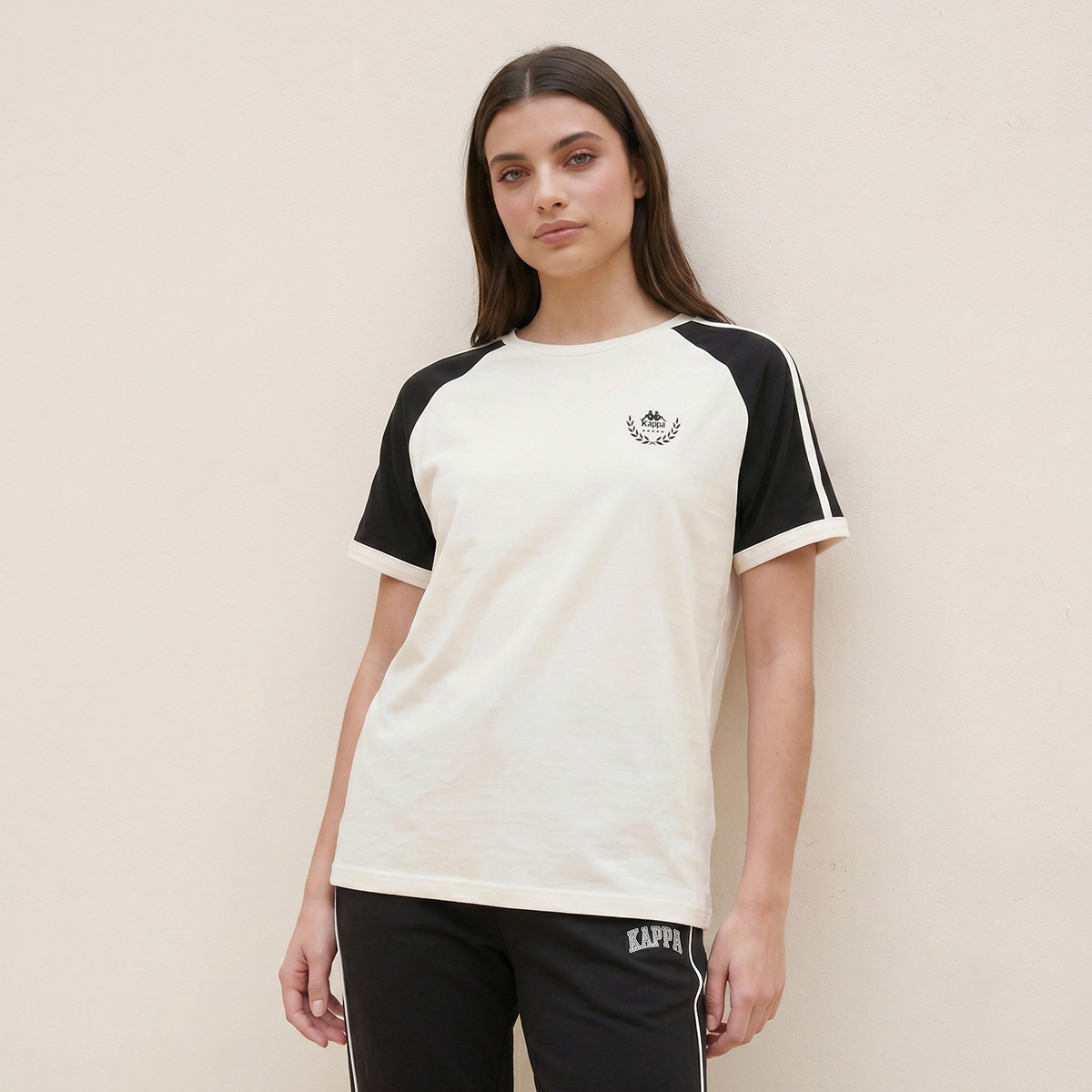 تيشيرت بأكمام مغايرة من كابا-sports-women-clothing-tshirtsandvests-image-1