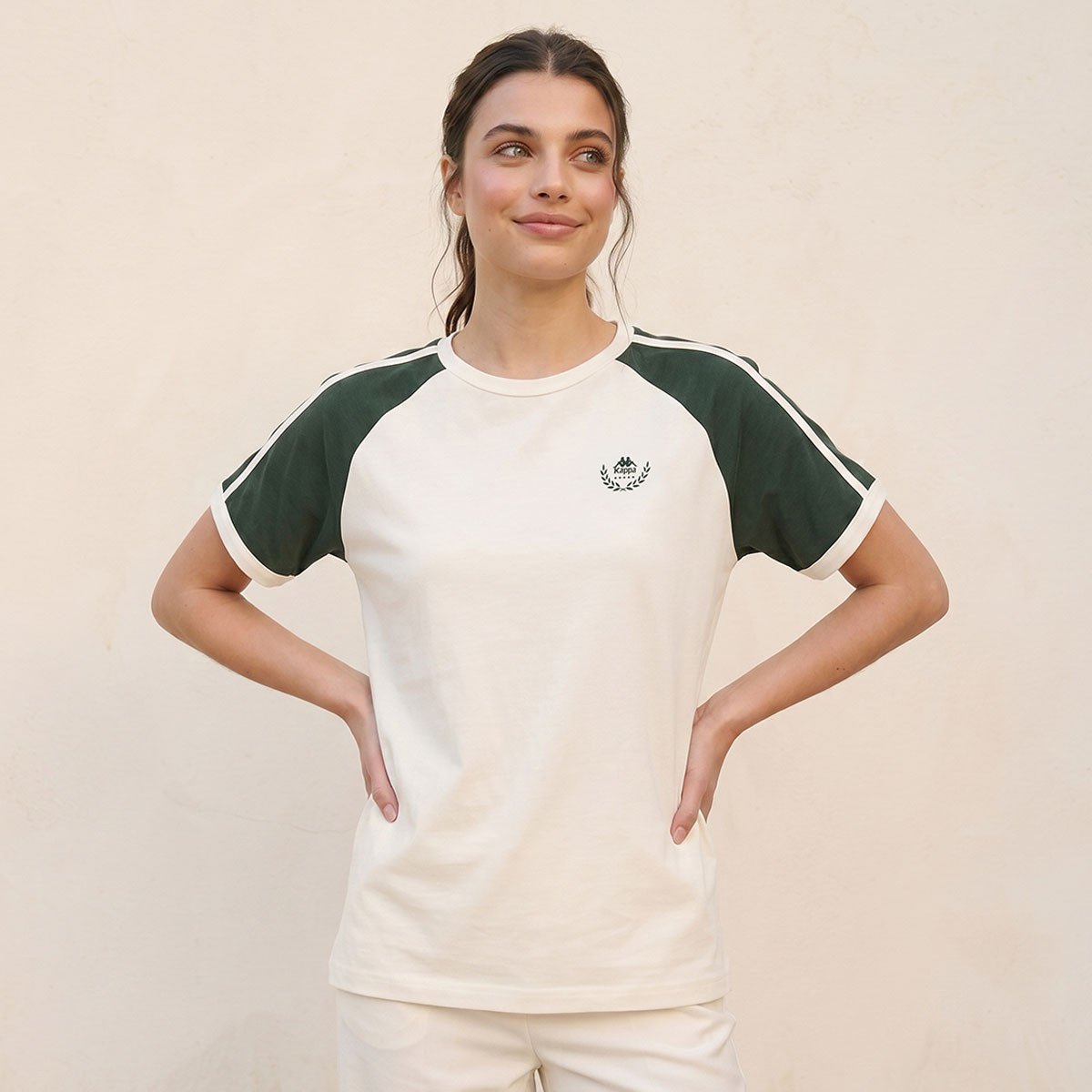 Kappa Raglan Sleeves T-shirt-sports-women-clothing-tshirtsandvests-image-1
