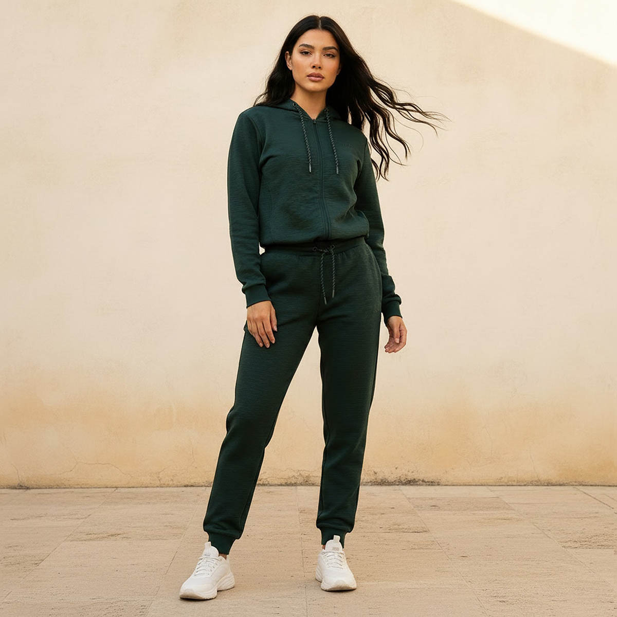Kappa Women Drawstring Waist Joggers-women-clothing-bottoms-joggers-image-3