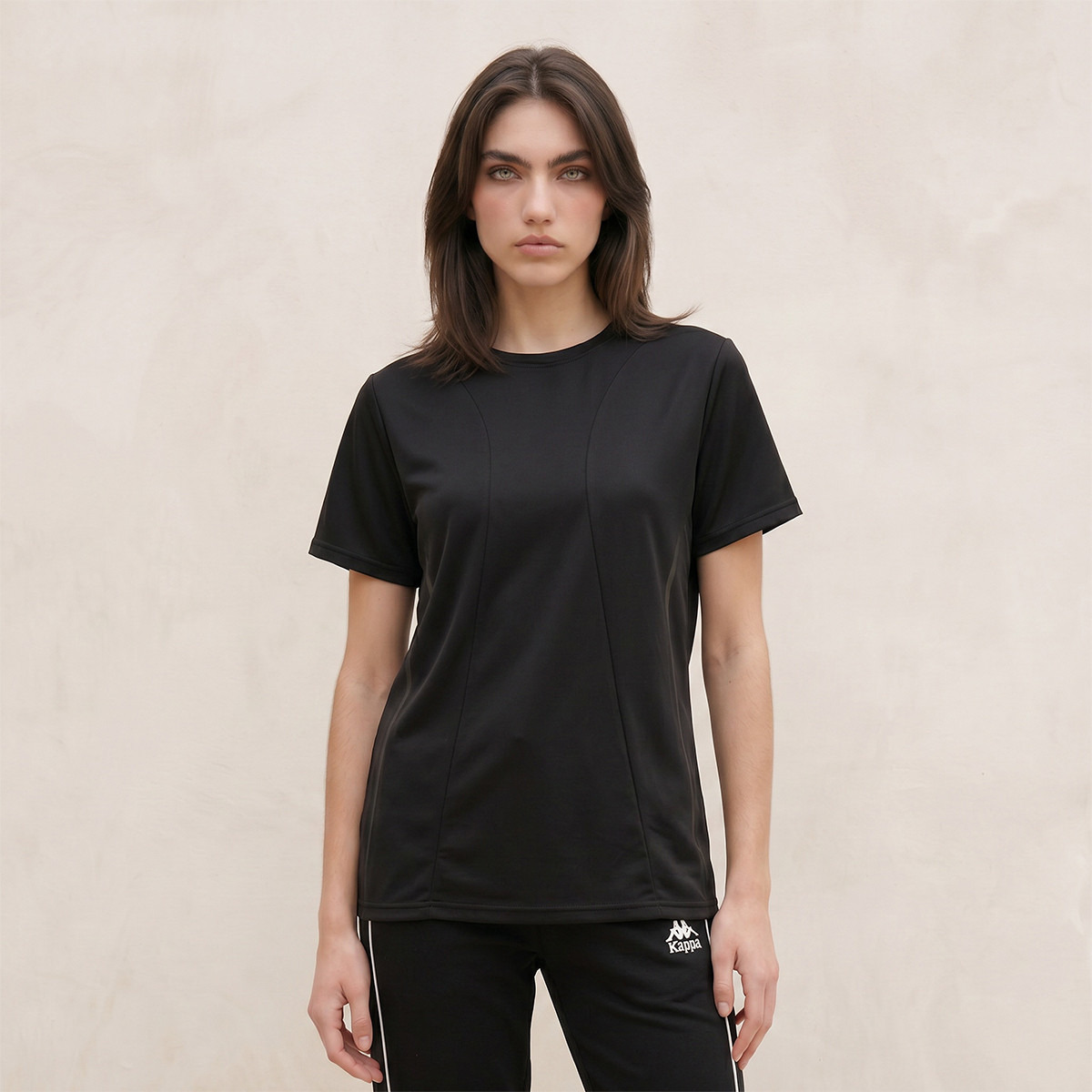 Kappa Panelled T-shirt-sports-women-clothing-tshirtsandvests-image-1
