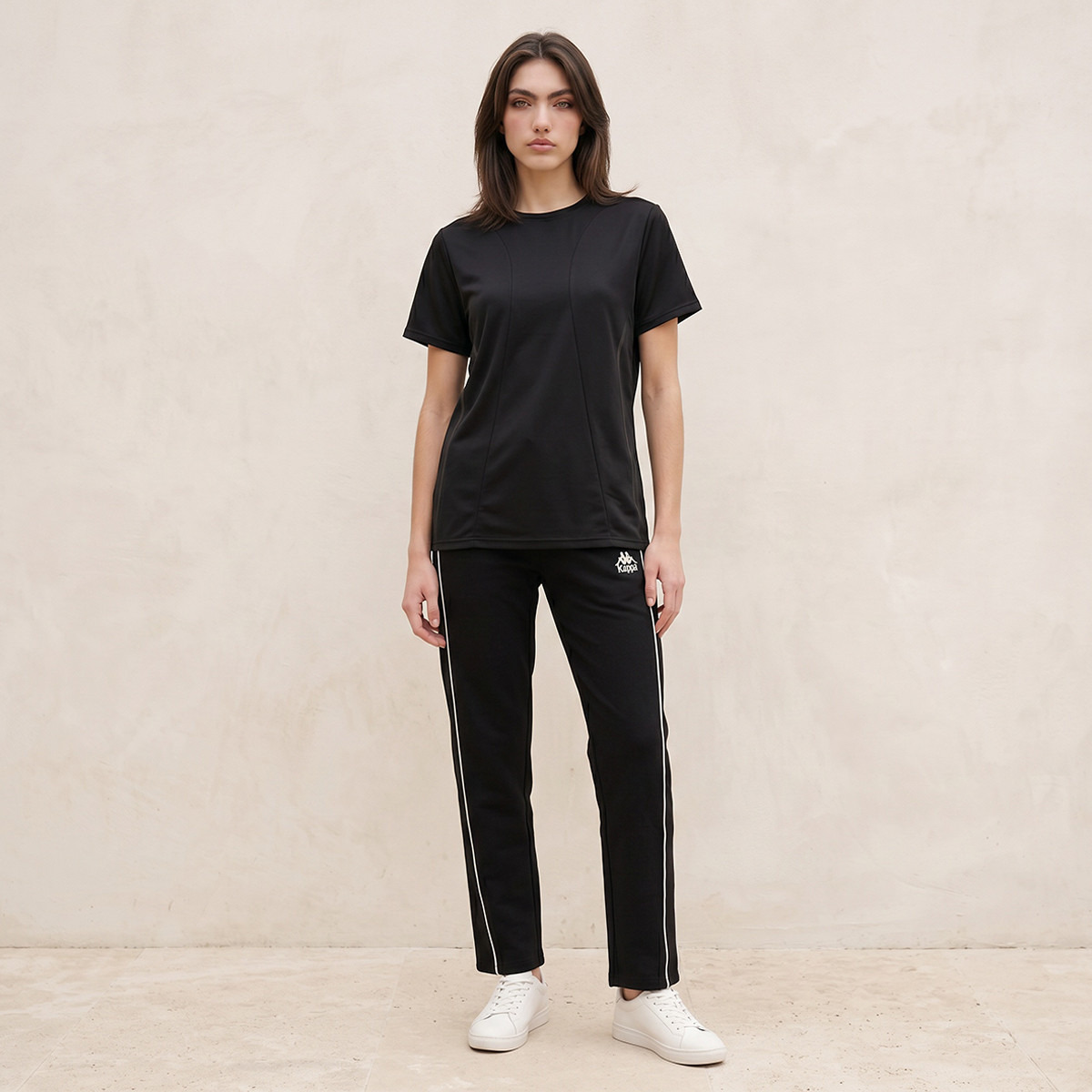 Kappa Panelled T-shirt-sports-women-clothing-tshirtsandvests-image-3