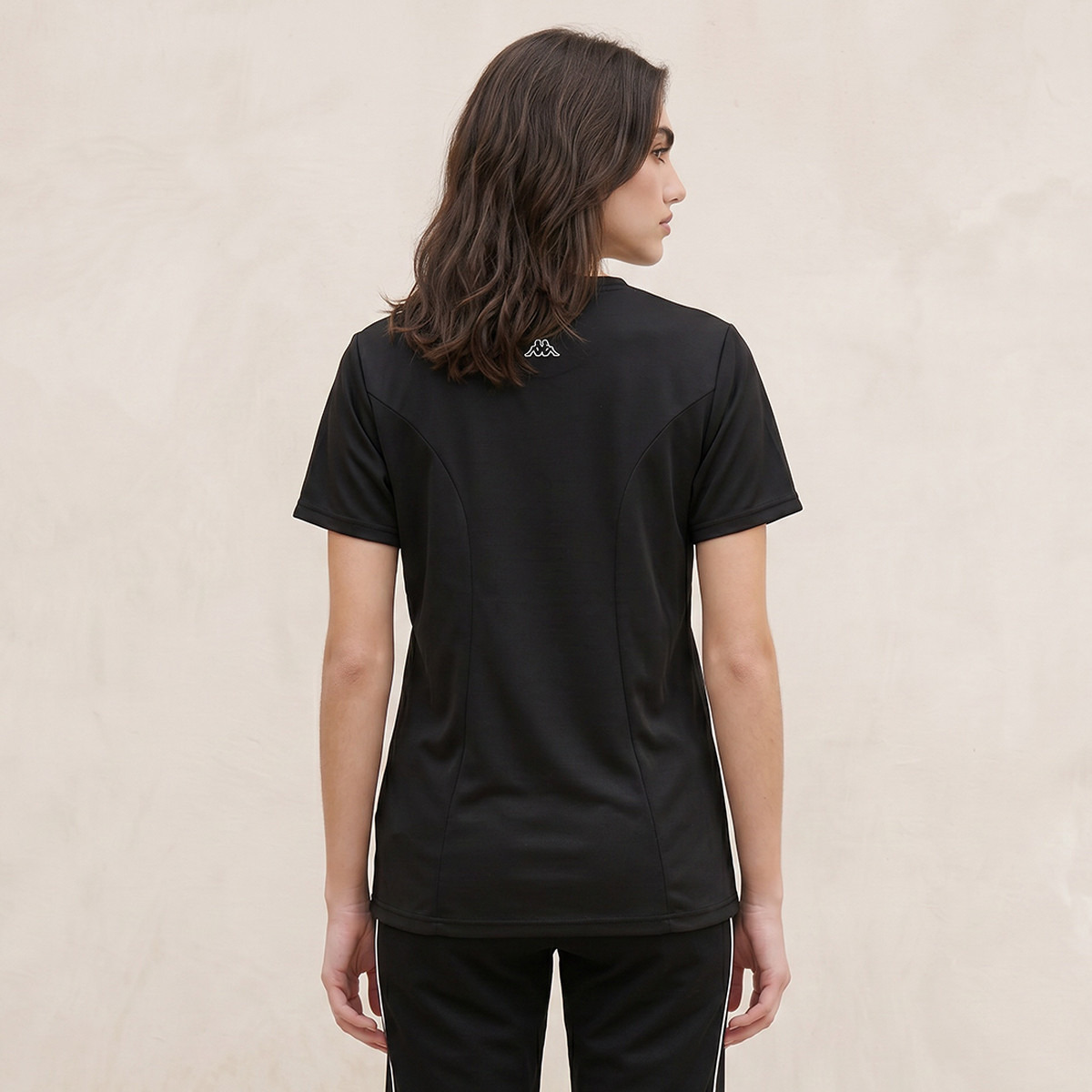 Kappa Panelled T-shirt-sports-women-clothing-tshirtsandvests-image-4