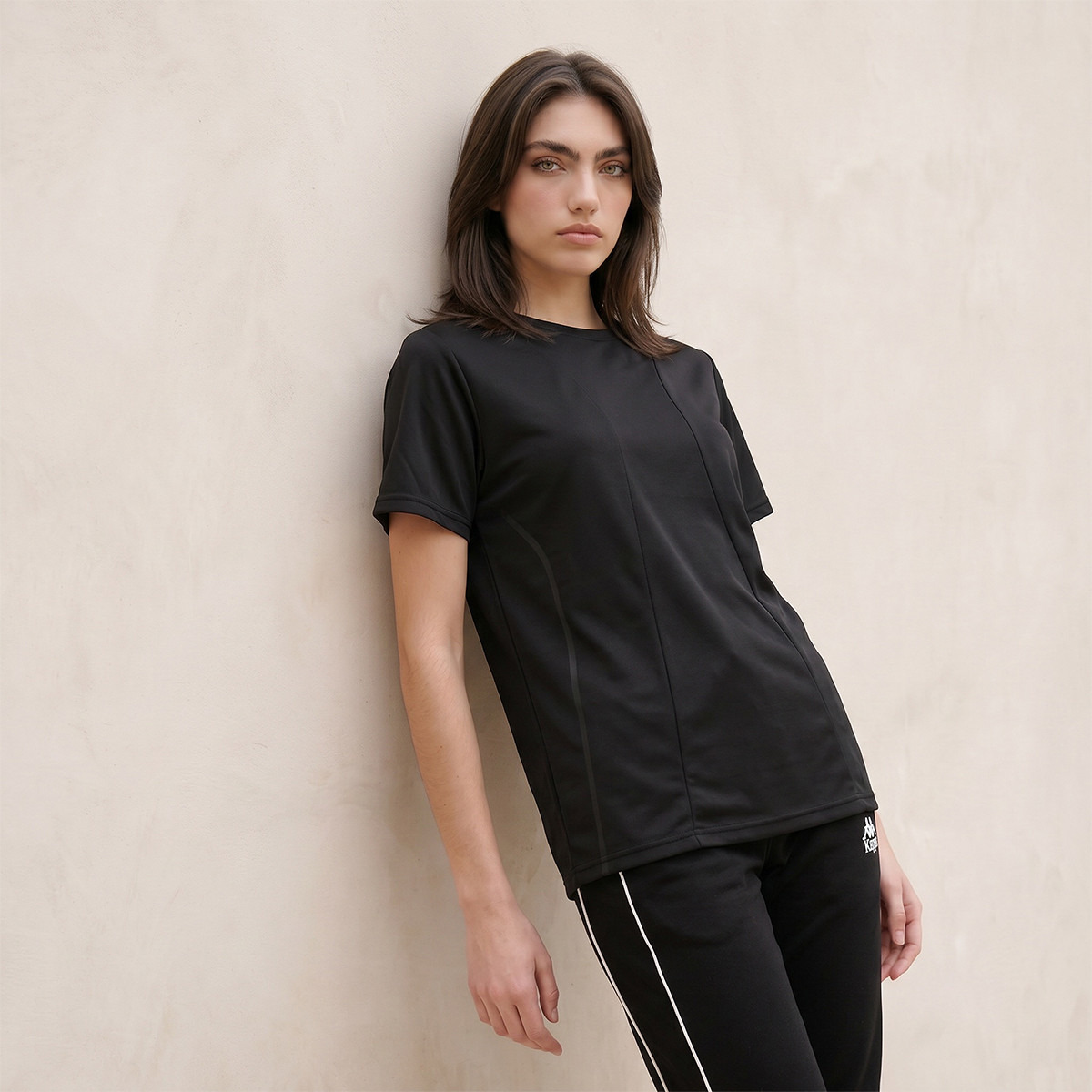 Kappa Panelled T-shirt-sports-women-clothing-tshirtsandvests-image-5