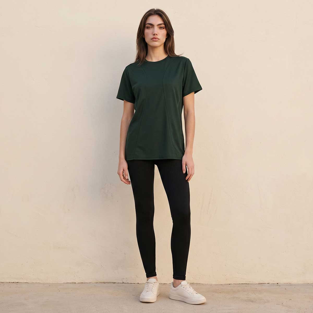 Kappa Panelled T-shirt-sports-women-clothing-tshirtsandvests-image-3