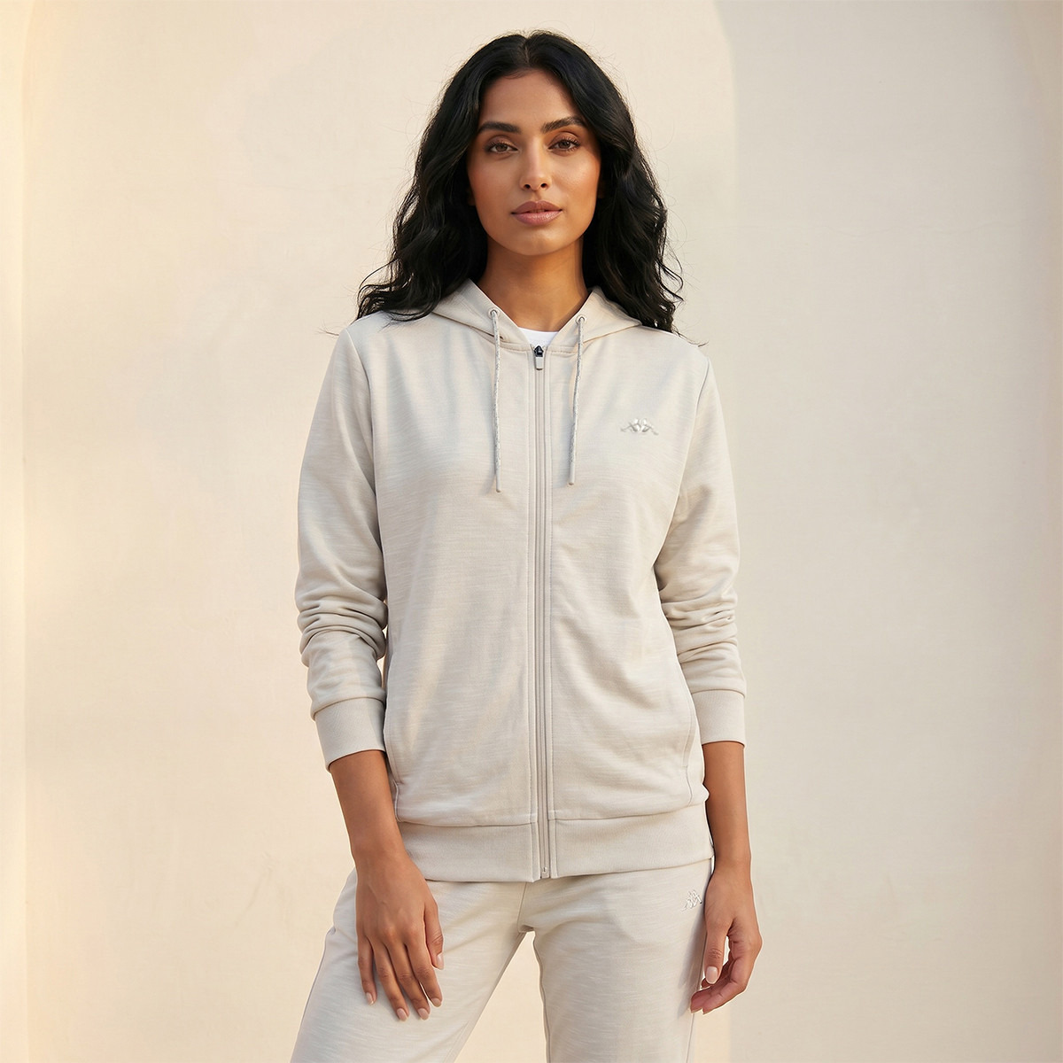 Kappa Zip Through Hoodie-sports-women-clothing-hoodiesandsweatshirts-image-1