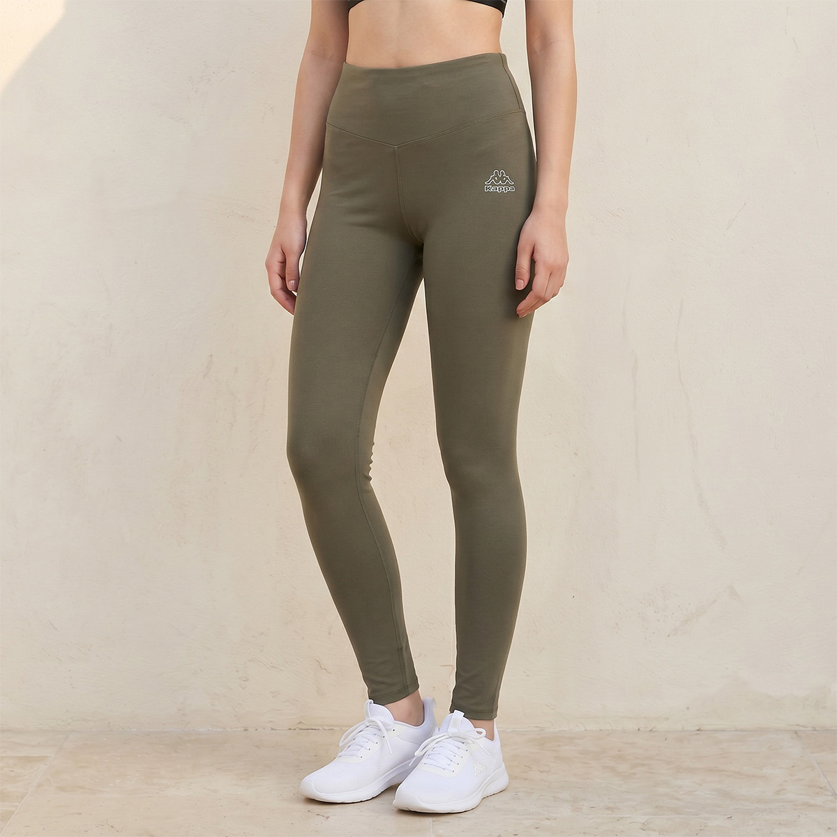 Kappa  Logo Print Leggings-women-clothing-sportswearandactivewear-bottoms-leggings-image-1