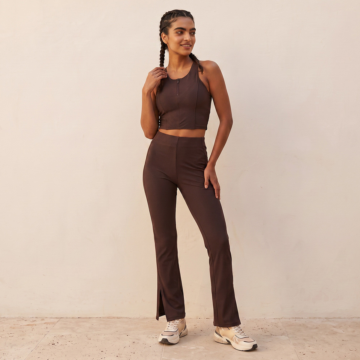 صدرية رياضية مضلعة من كابا-women-clothing-sportswearandactivewear-sportsbras-image-5