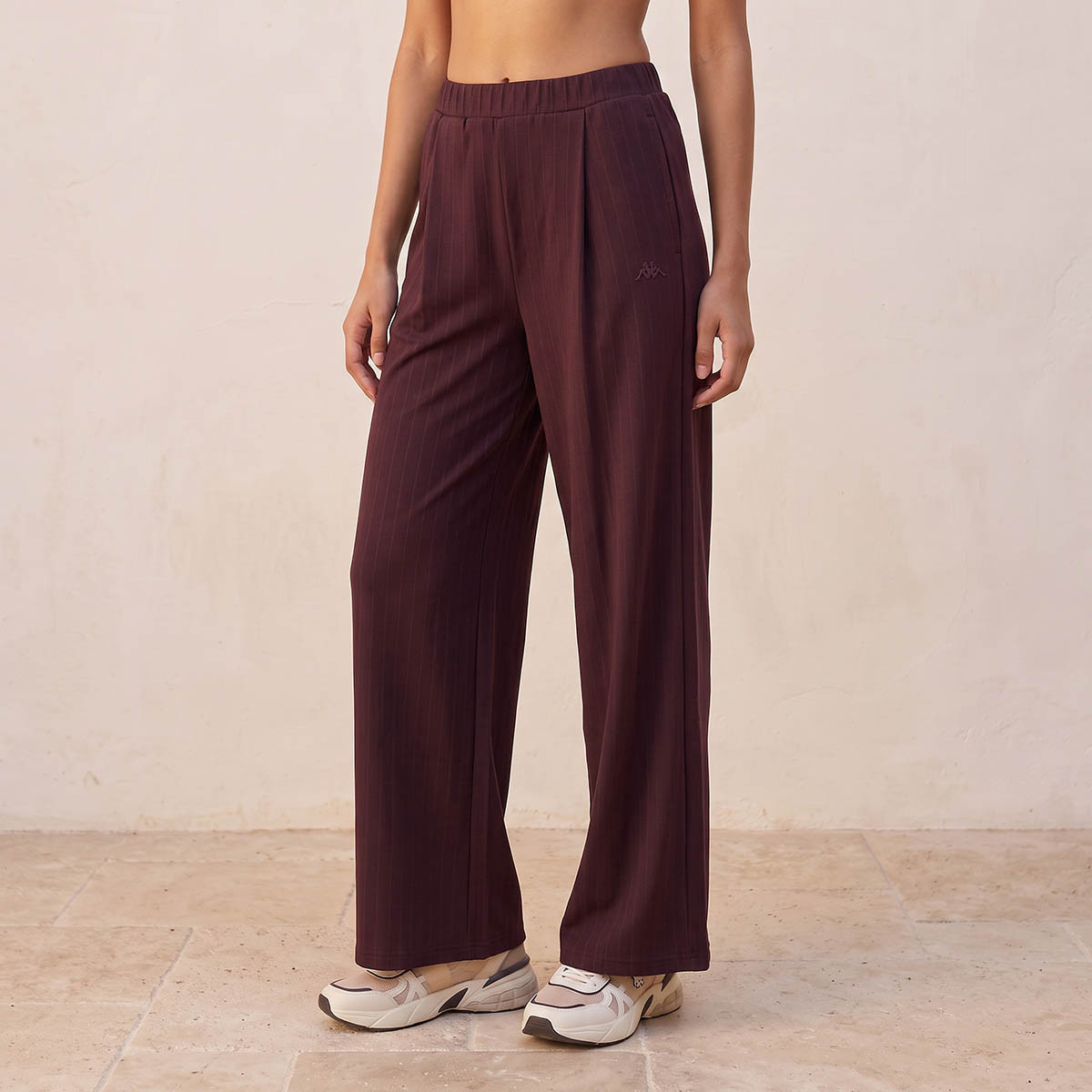 Kappa Striped Wide Leg Pants-women-clothing-bottoms-joggers-image-1