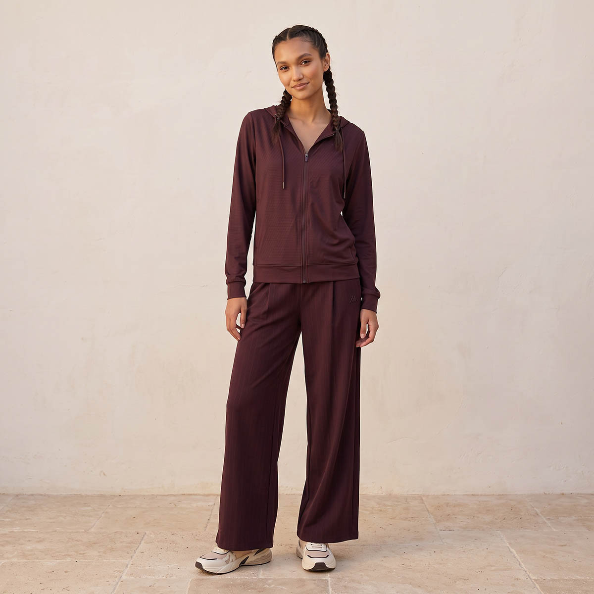 Kappa Striped Wide Leg Pants-women-clothing-bottoms-joggers-image-2