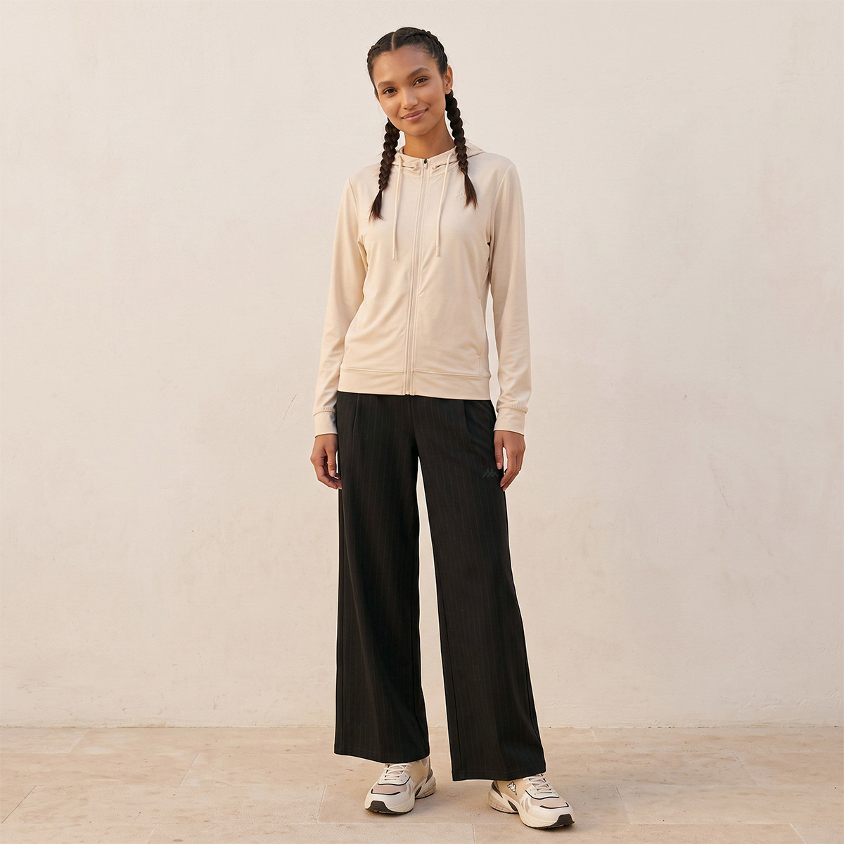 Kappa Striped Wide Leg Pants-women-clothing-bottoms-joggers-image-2