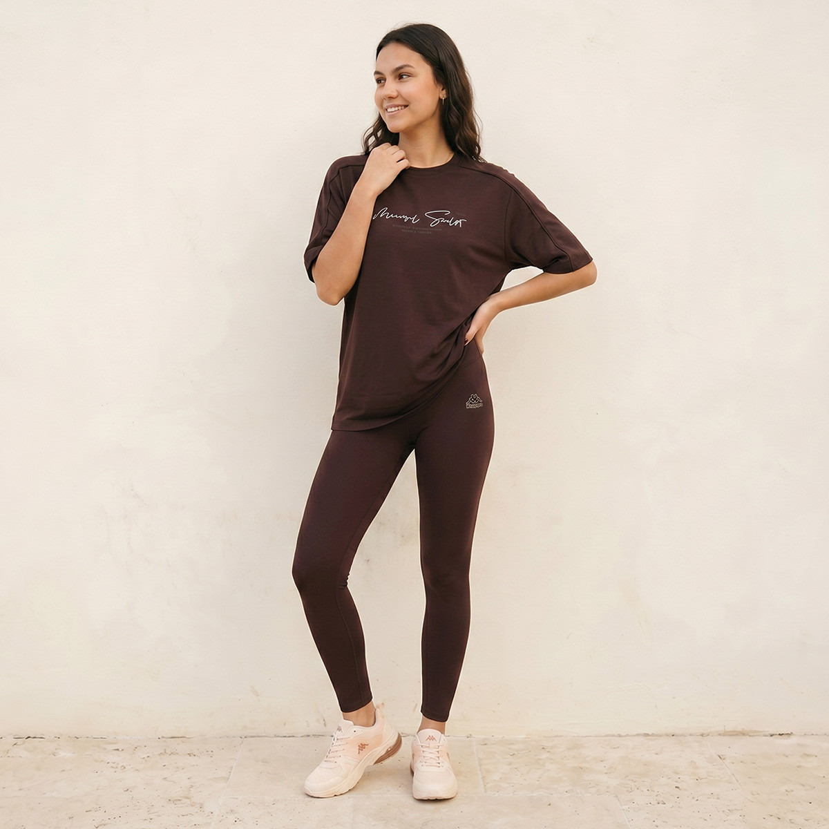 تيشيرت بطبعات قابل للتمدد في اتجاهين من كابا-sports-women-clothing-tshirtsandvests-image-3